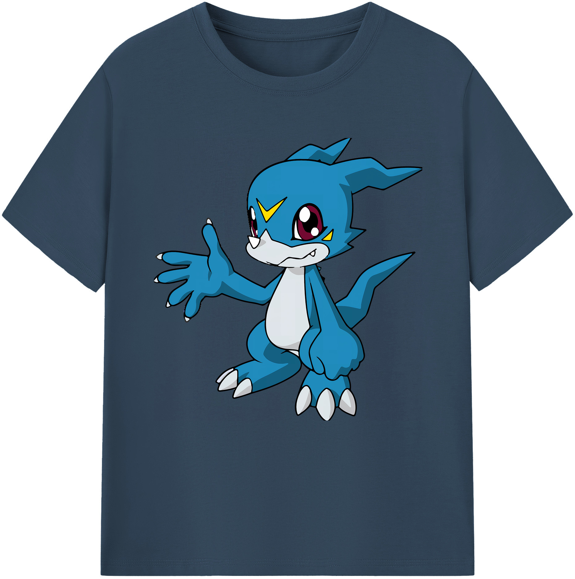 （画像用） Digimon デジタルモンスター/デジモン 綿100％半袖Tシャツ（フロントプリント）