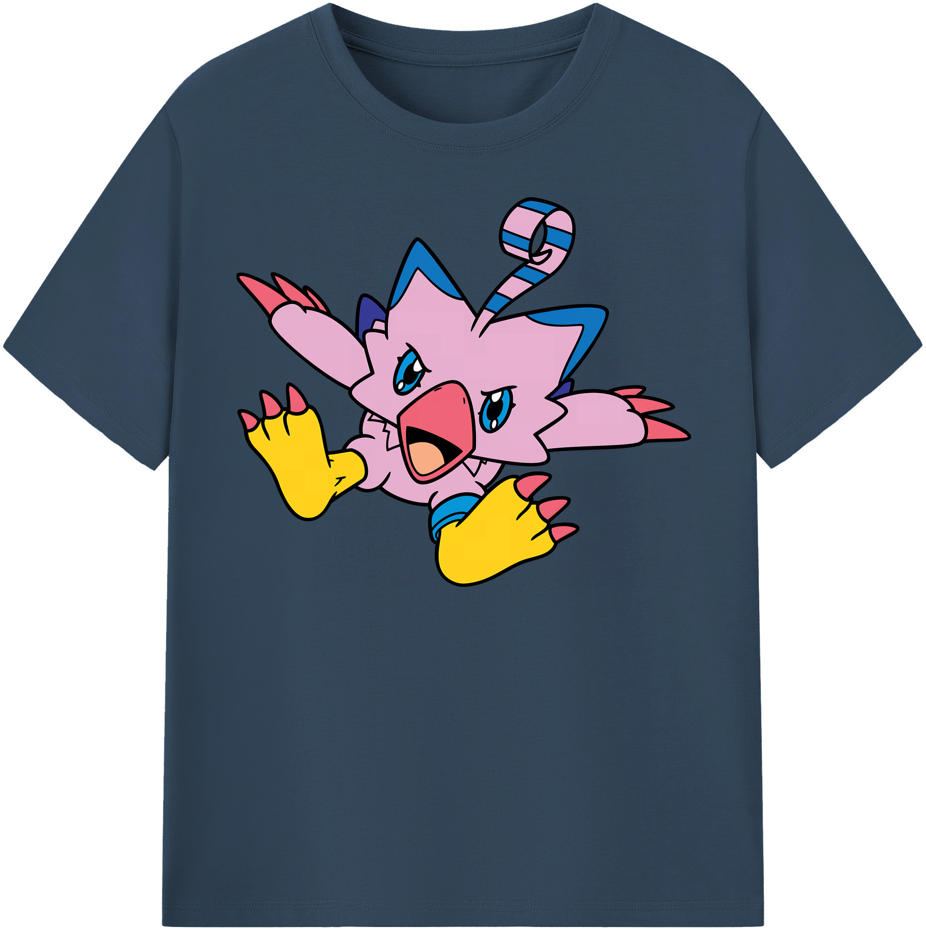 （画像用） Digimon デジタルモンスター/デジモン 綿100％半袖Tシャツ（フロントプリント）