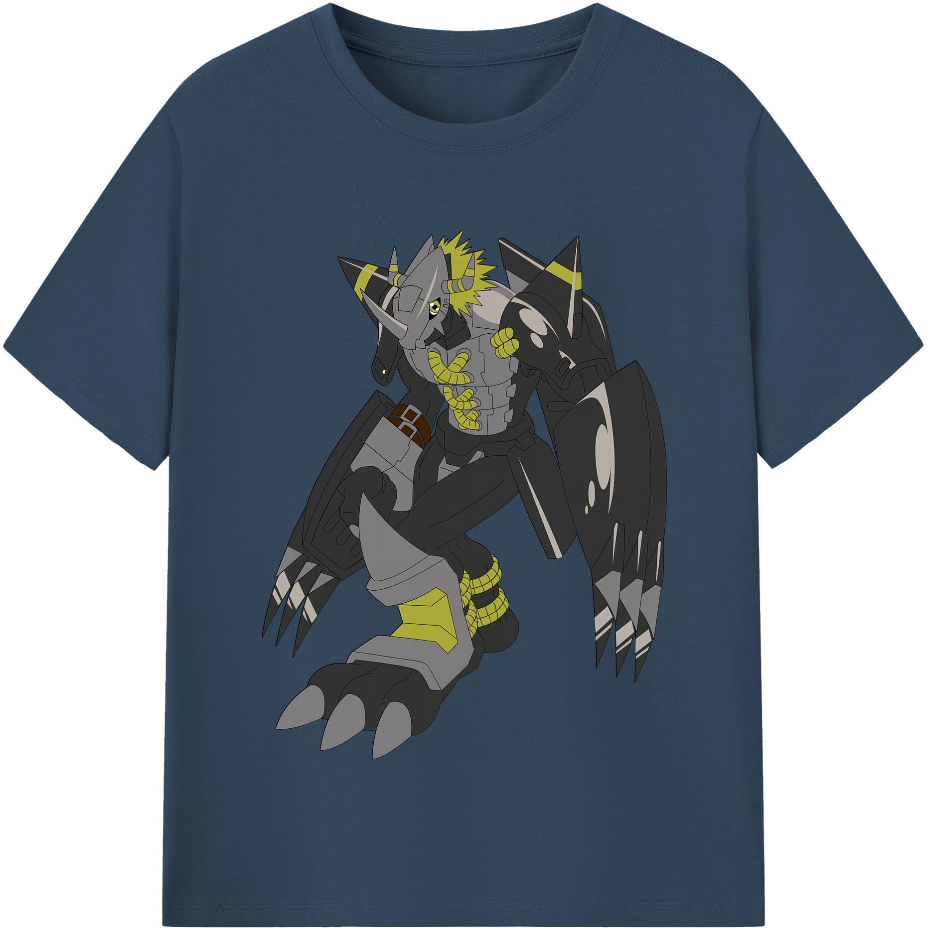 （画像用） Digimon デジタルモンスター/デジモン 綿100％半袖Tシャツ（フロントプリント）