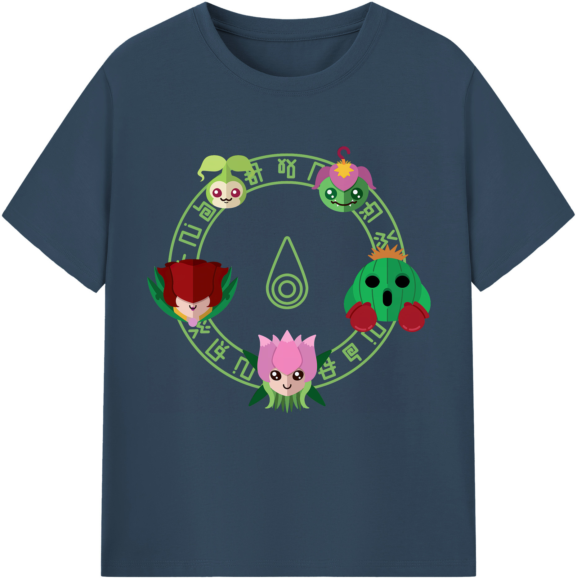 （画像用） Digimon デジタルモンスター/デジモン 綿100％半袖Tシャツ（フロントプリント）