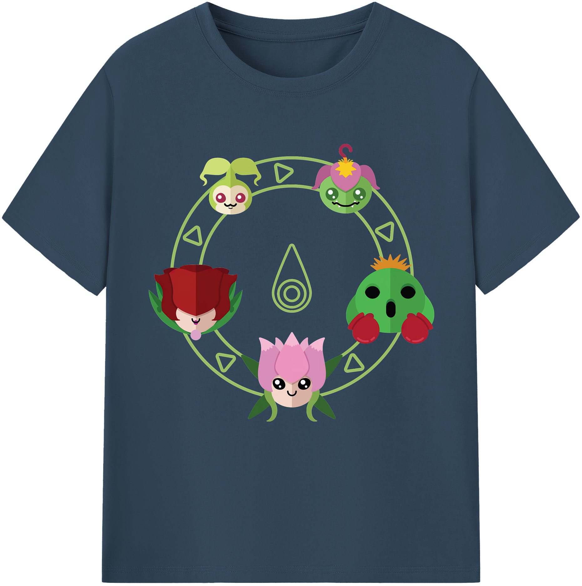 （画像用） Digimon デジタルモンスター/デジモン 綿100％半袖Tシャツ（フロントプリント）