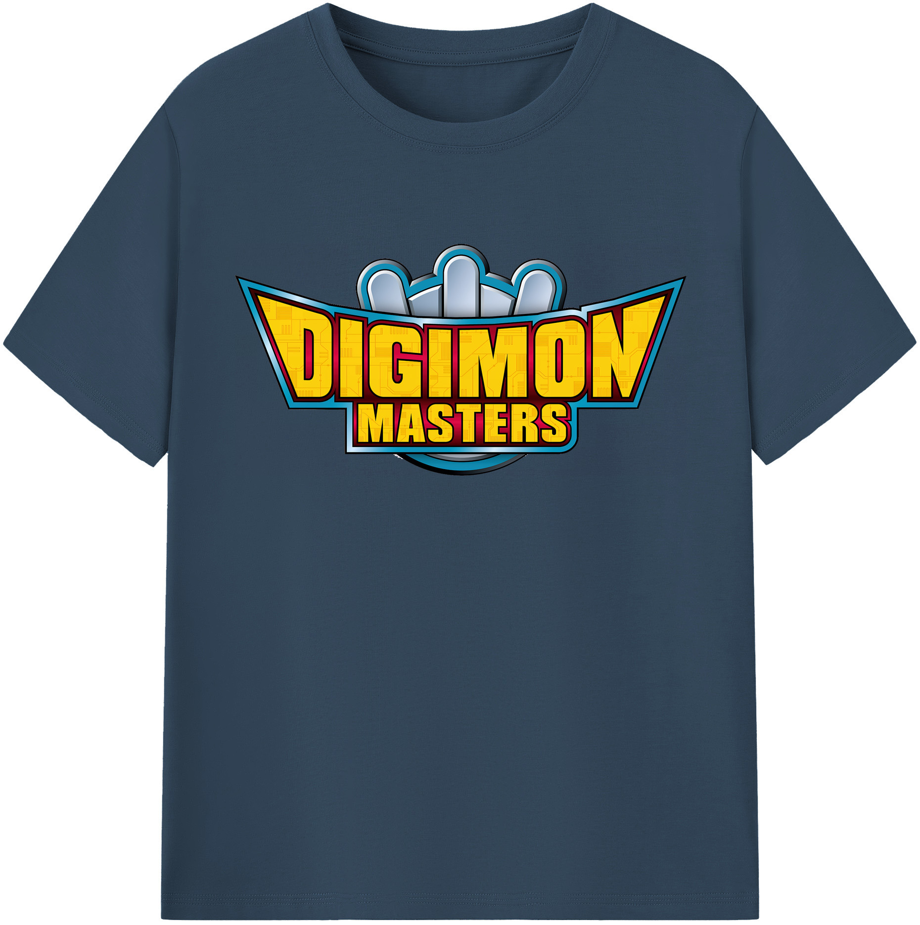 （画像用） Digimon デジタルモンスター/デジモン 綿100％半袖Tシャツ（フロントプリント）