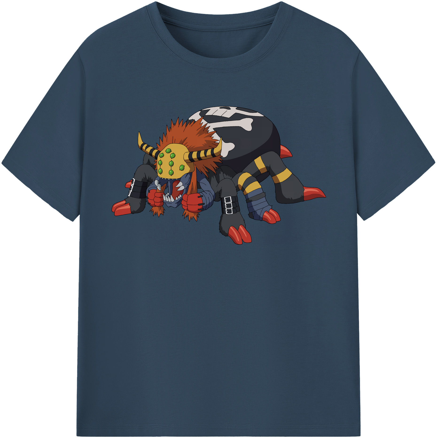 （画像用） Digimon デジタルモンスター/デジモン 綿100％半袖Tシャツ（フロントプリント）