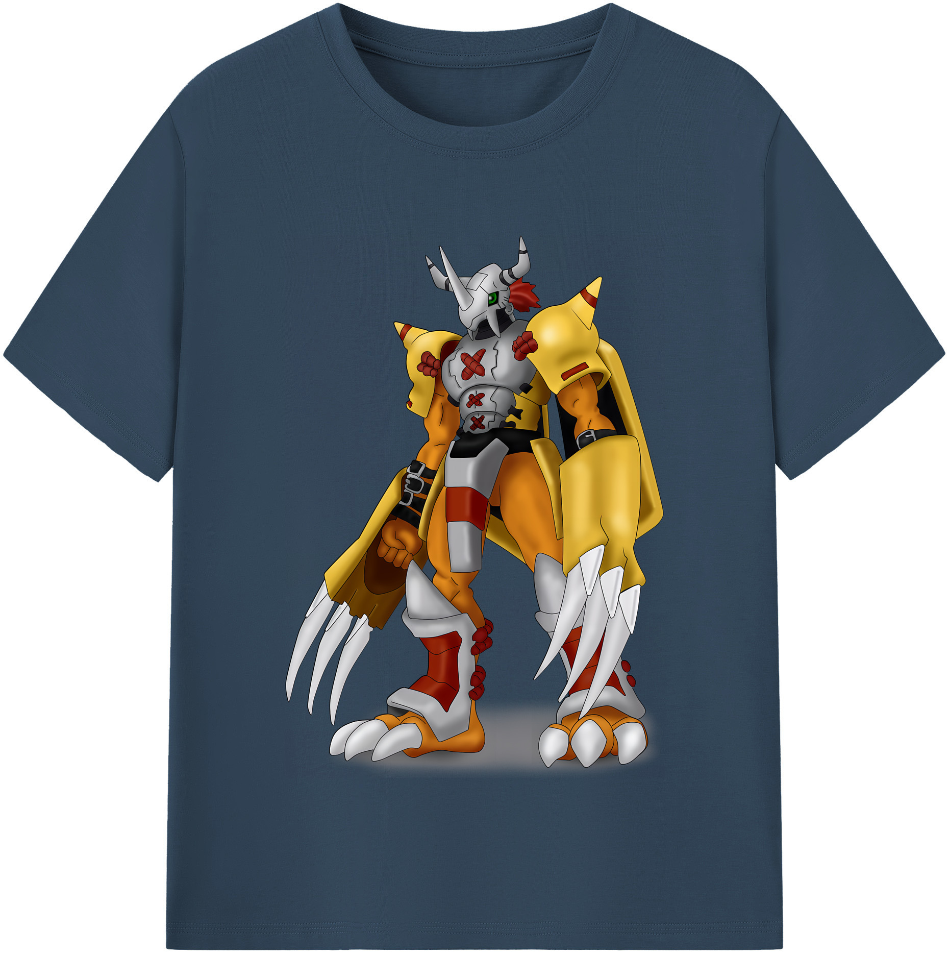 （画像用） Digimon デジタルモンスター/デジモン 綿100％半袖Tシャツ（フロントプリント）