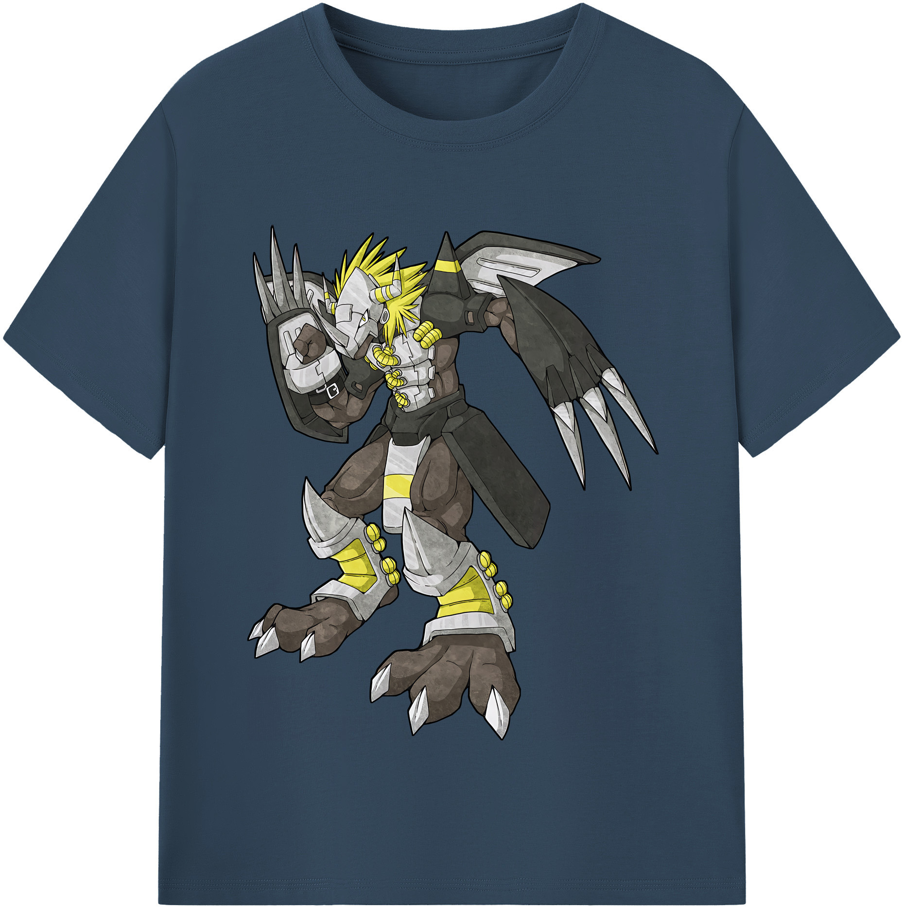 （画像用） Digimon デジタルモンスター/デジモン 綿100％半袖Tシャツ（フロントプリント）