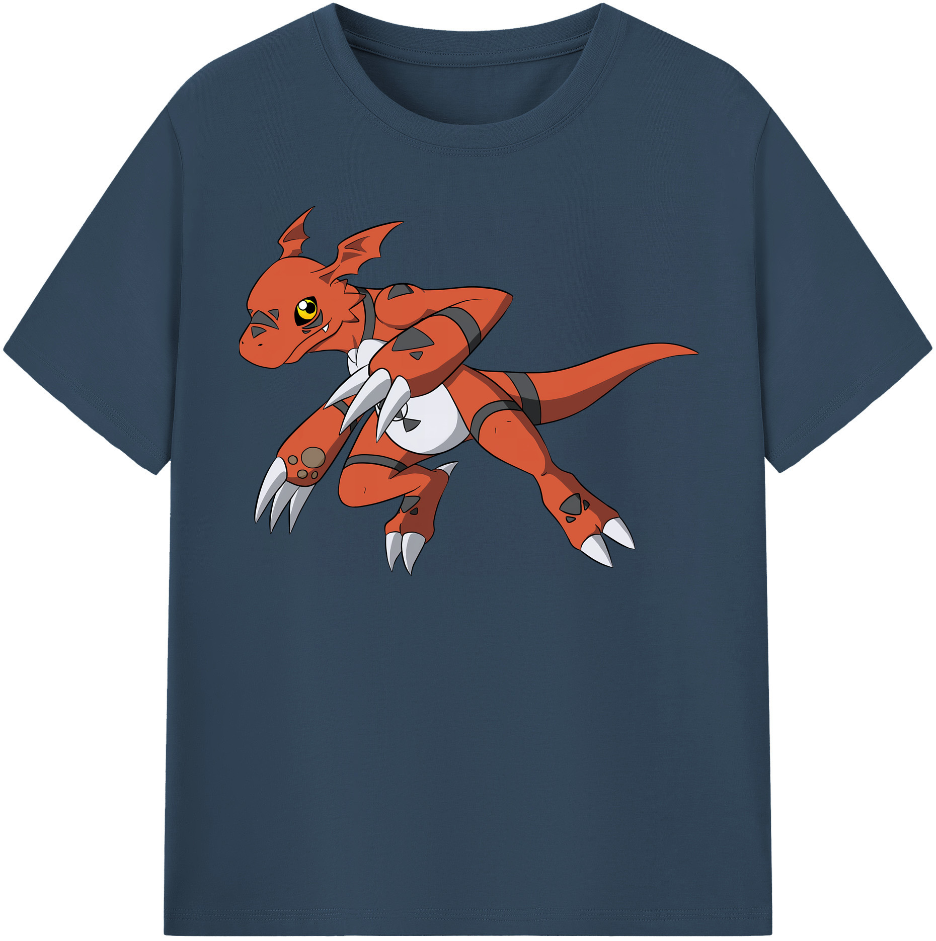 （画像用） Digimon デジタルモンスター/デジモン 綿100％半袖Tシャツ（フロントプリント）