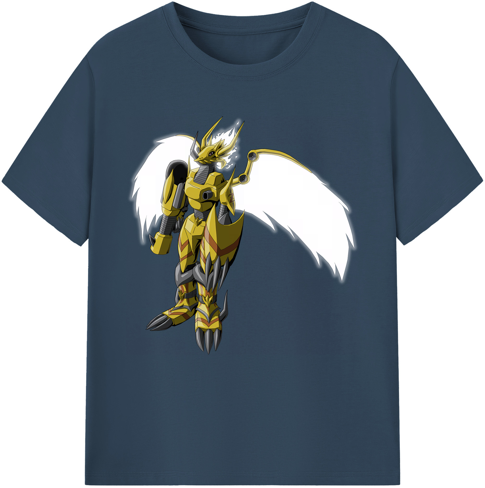 （画像用） Digimon デジタルモンスター/デジモン 綿100％半袖Tシャツ（フロントプリント）