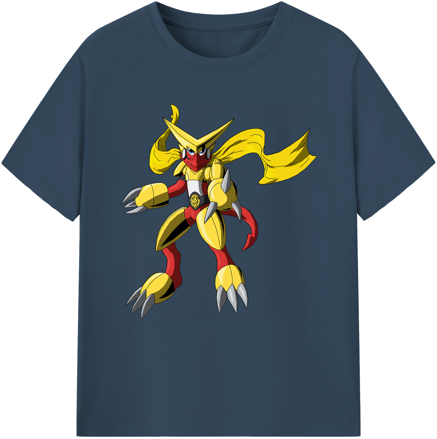 （画像用） Digimon デジタルモンスター/デジモン 綿100％半袖Tシャツ（フロントプリント）