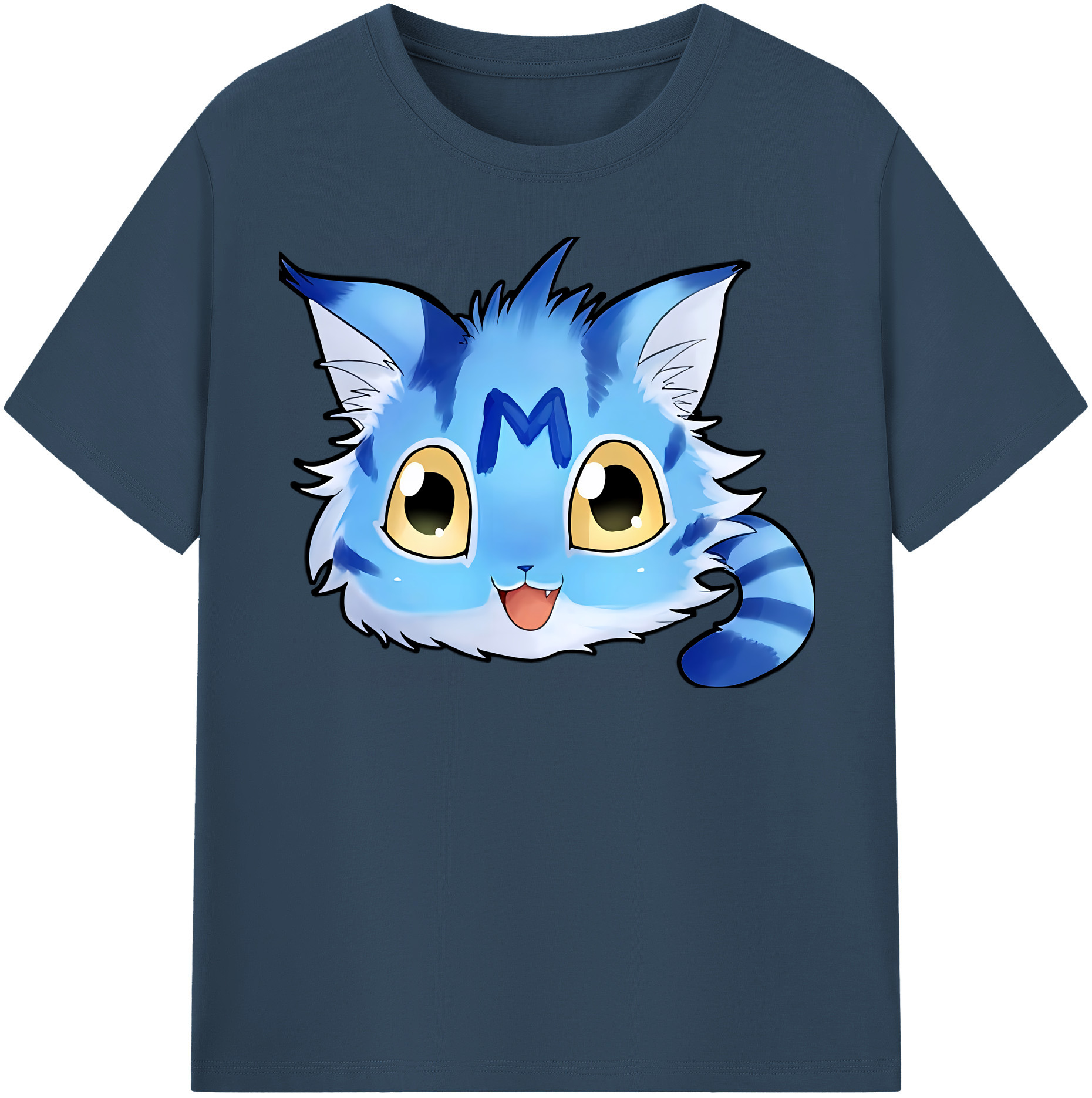 （画像用） Digimon デジタルモンスター/デジモン 綿100％半袖Tシャツ（フロントプリント）