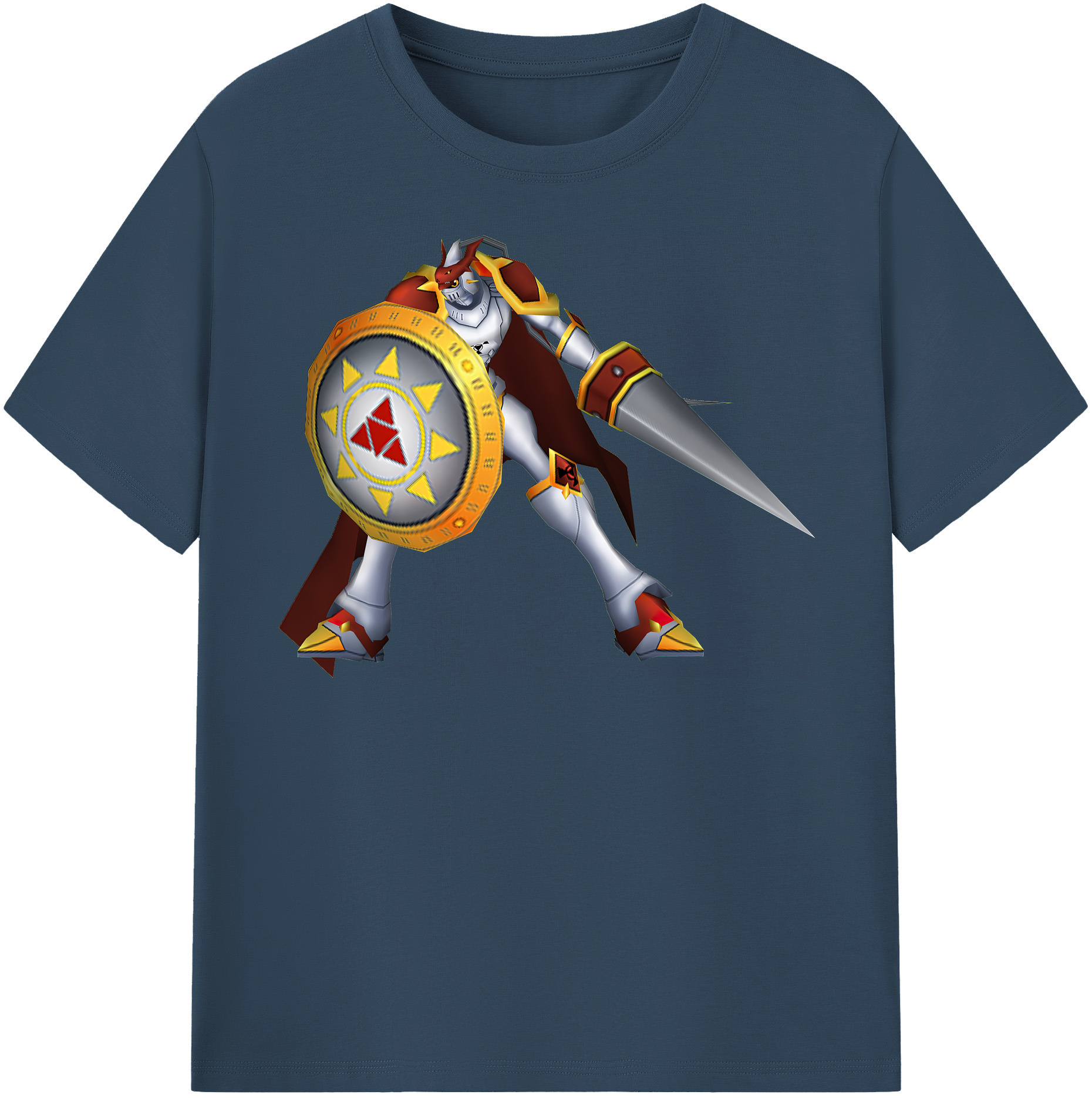 （画像用） Digimon デジタルモンスター/デジモン 綿100％半袖Tシャツ（フロントプリント）