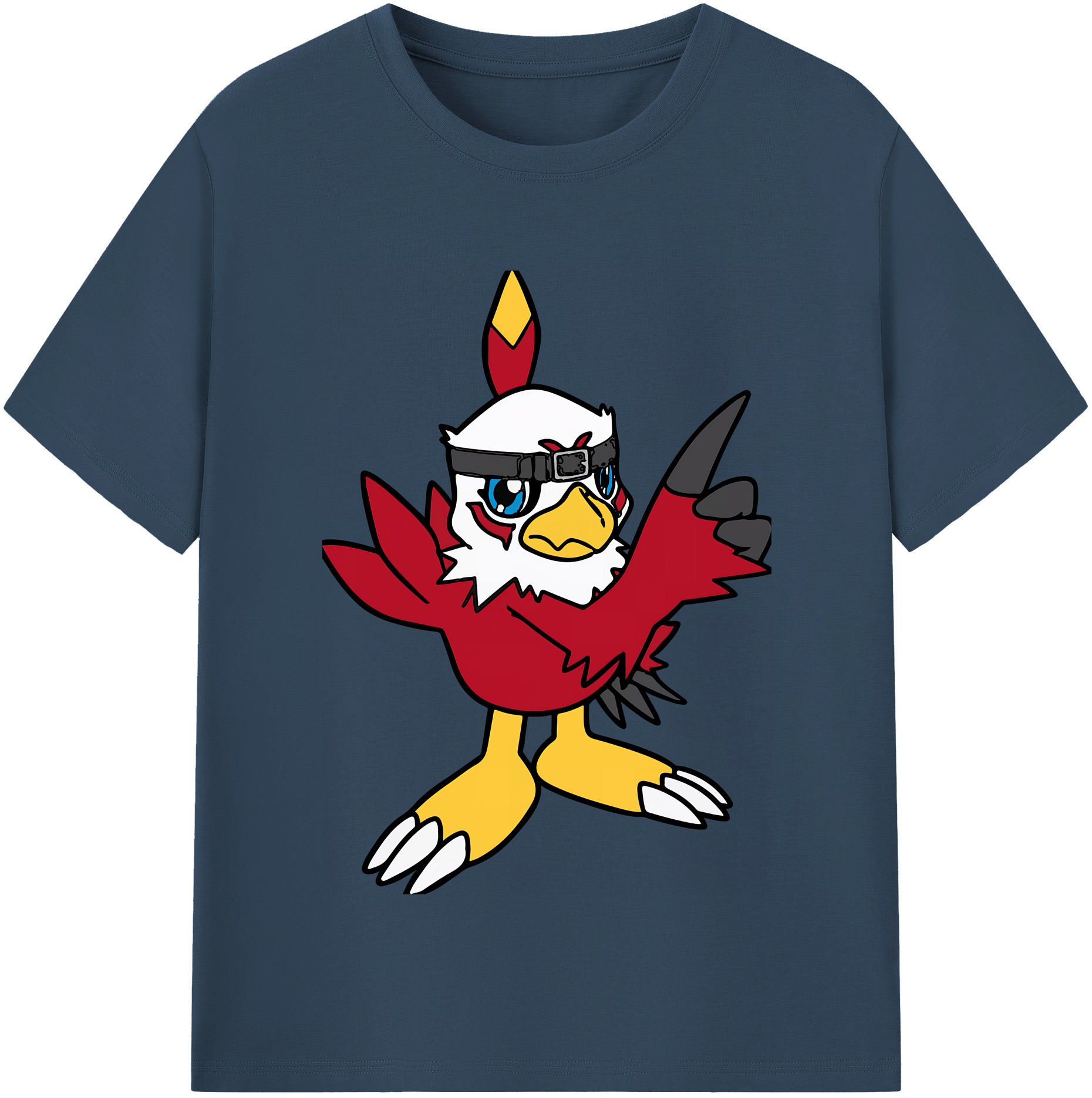 （画像用） Digimon デジタルモンスター/デジモン 綿100％半袖Tシャツ（フロントプリント）