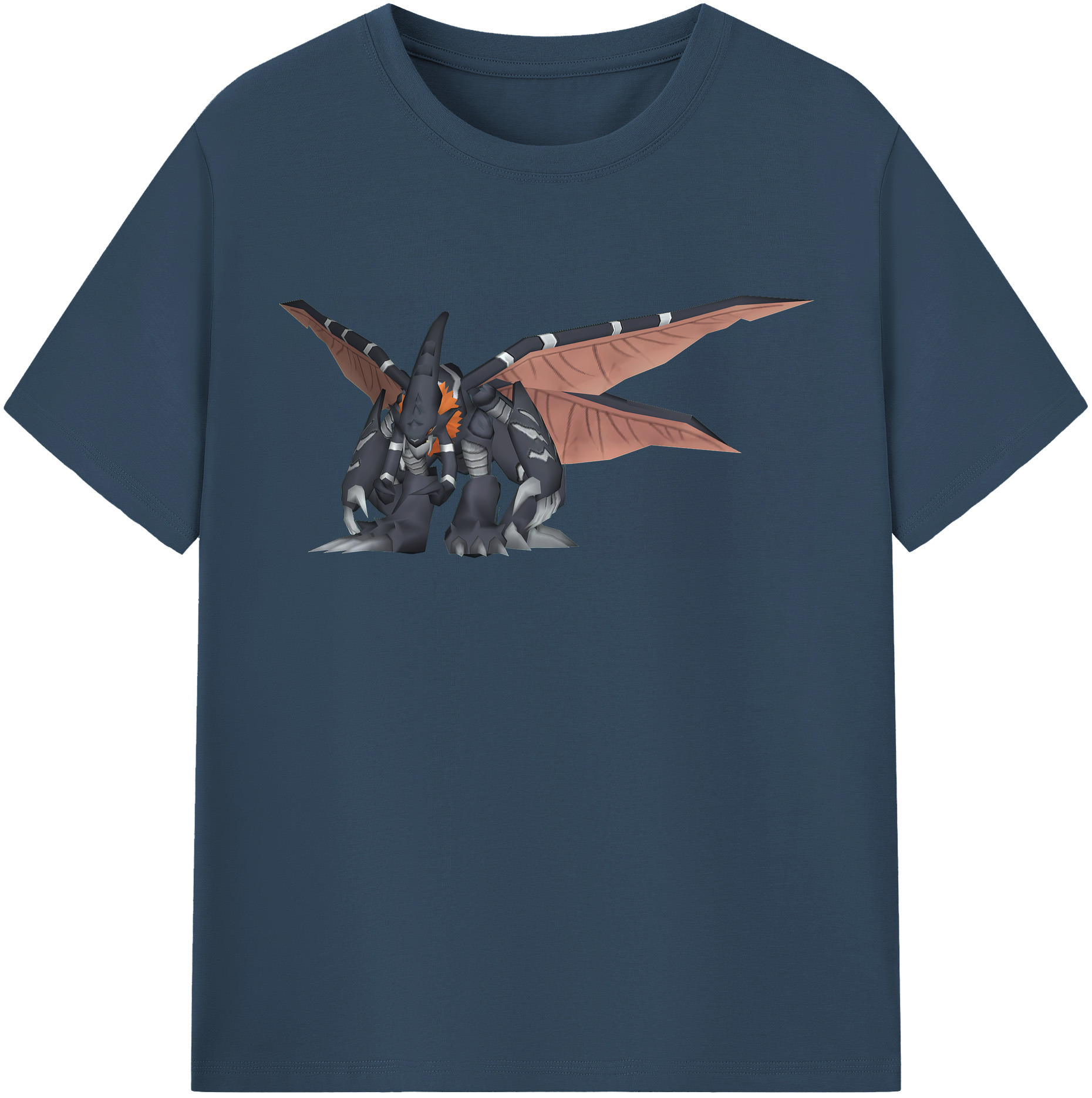 （画像用） Digimon デジタルモンスター/デジモン 綿100％半袖Tシャツ（フロントプリント）