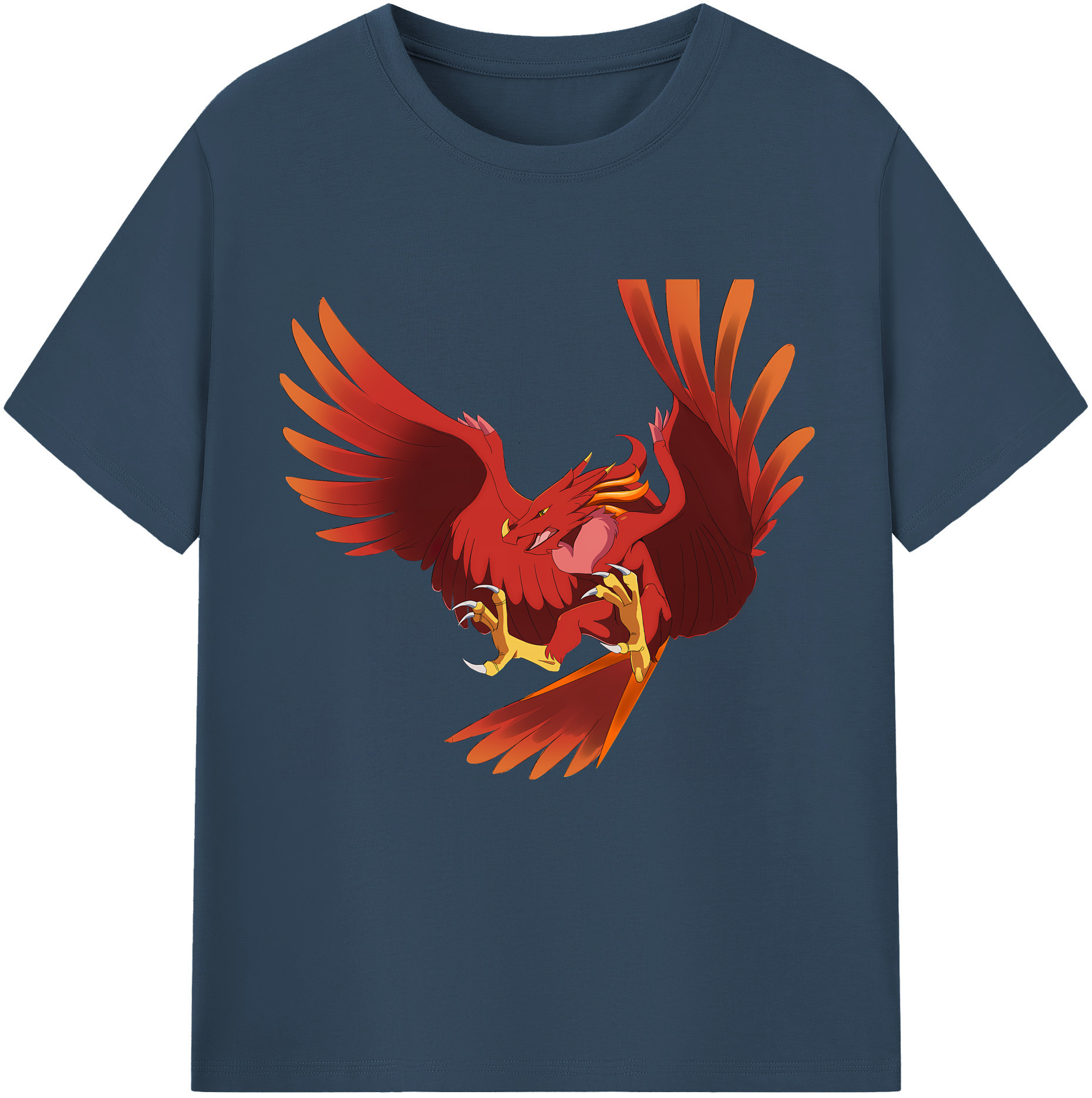 （画像用） Digimon デジタルモンスター/デジモン 綿100％半袖Tシャツ（フロントプリント）