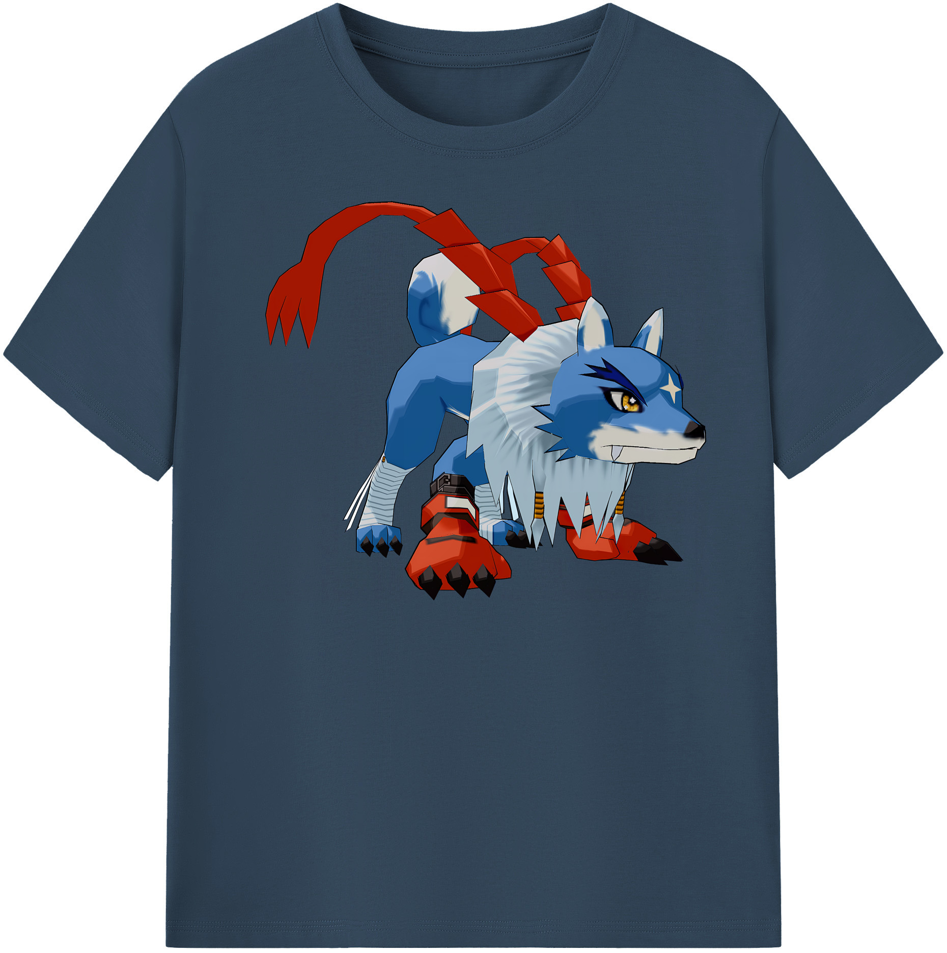 （画像用） Digimon デジタルモンスター/デジモン 綿100％半袖Tシャツ（フロントプリント）