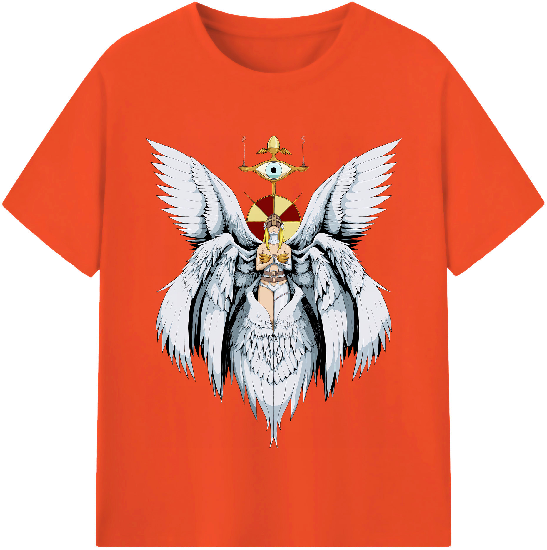 （画像用） Digimon デジタルモンスター/デジモン 綿100％半袖Tシャツ（フロントプリント）