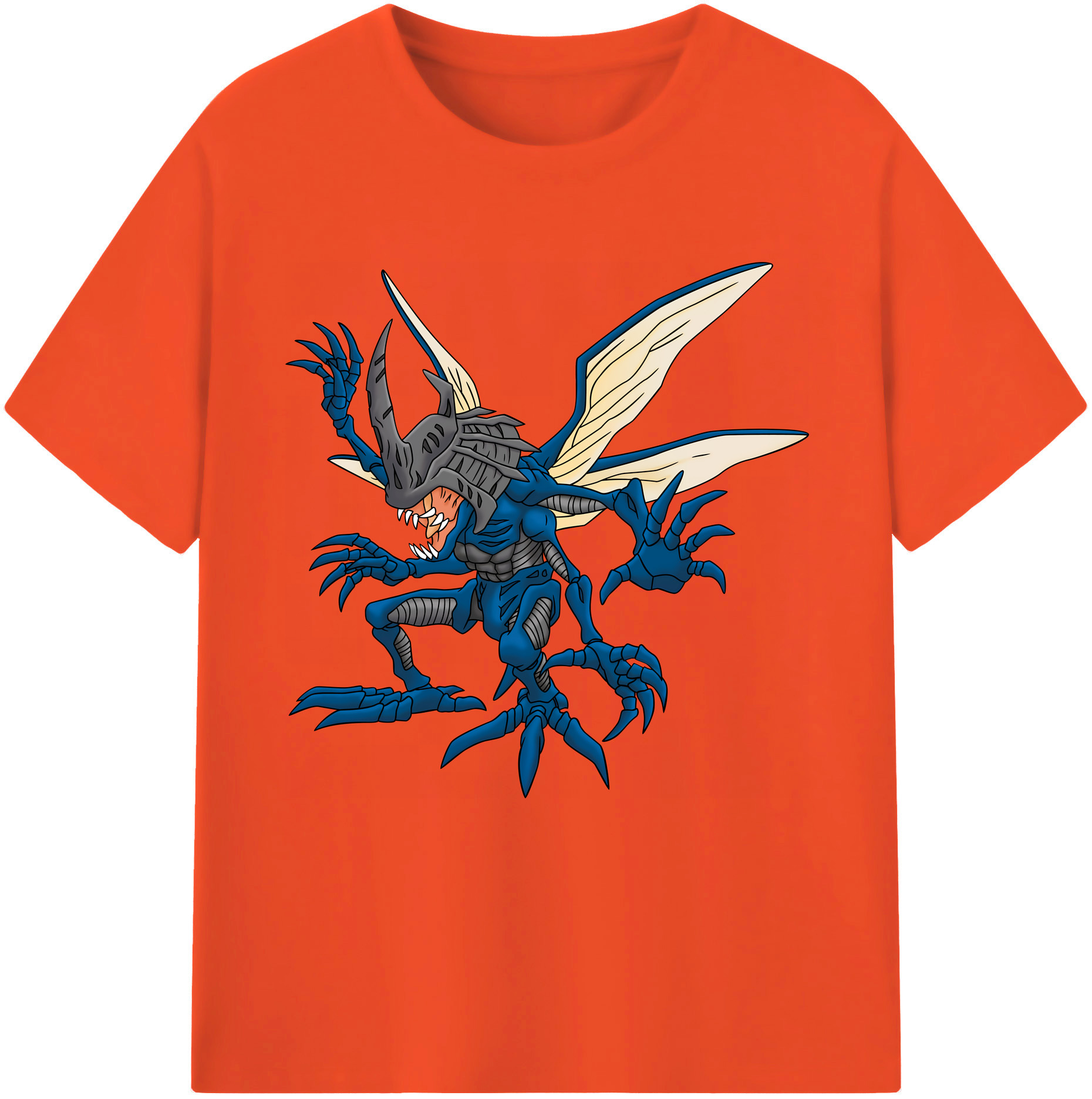 （画像用） Digimon デジタルモンスター/デジモン 綿100％半袖Tシャツ（フロントプリント）
