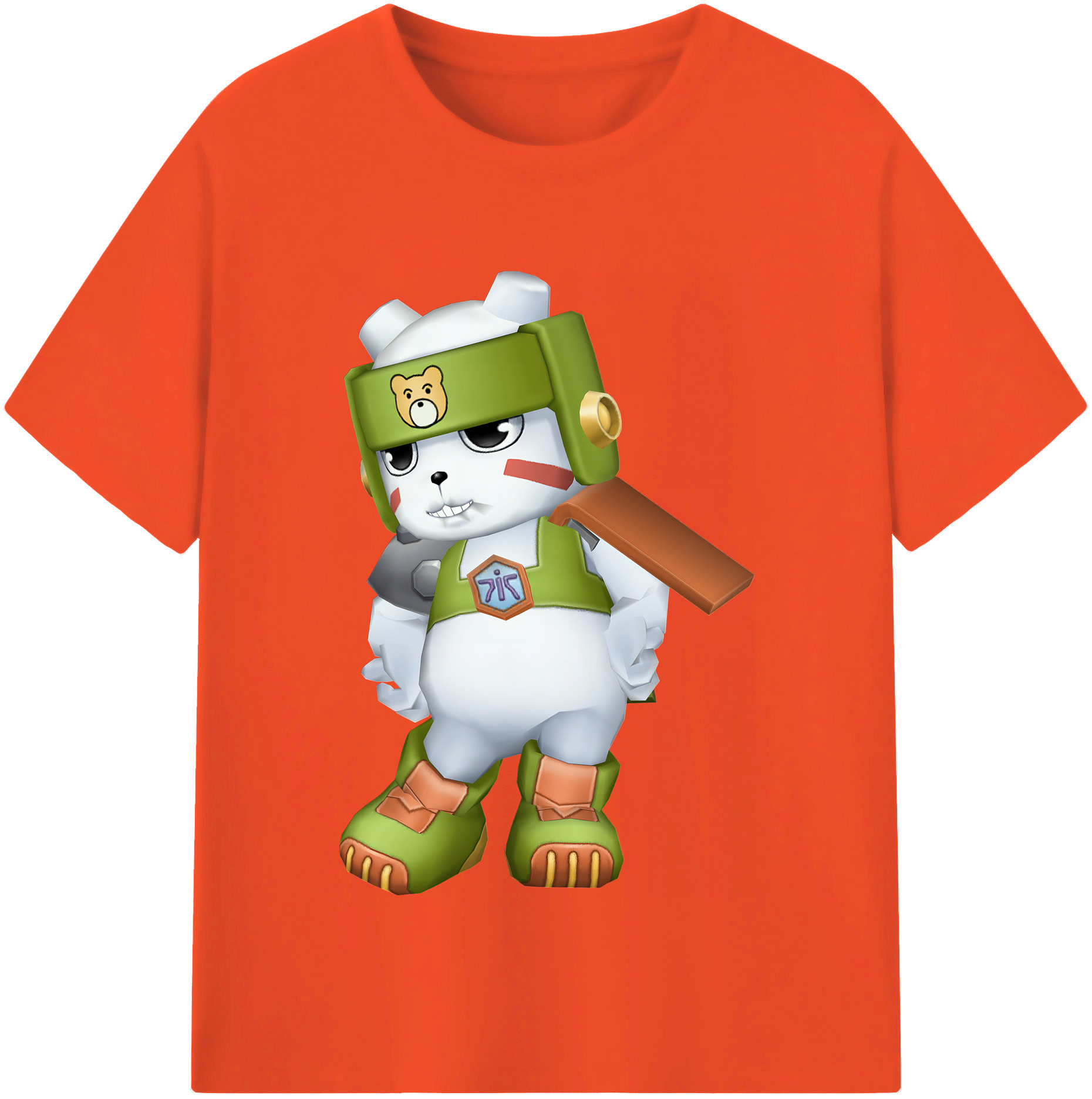 （画像用） Digimon デジタルモンスター/デジモン 綿100％半袖Tシャツ（フロントプリント）