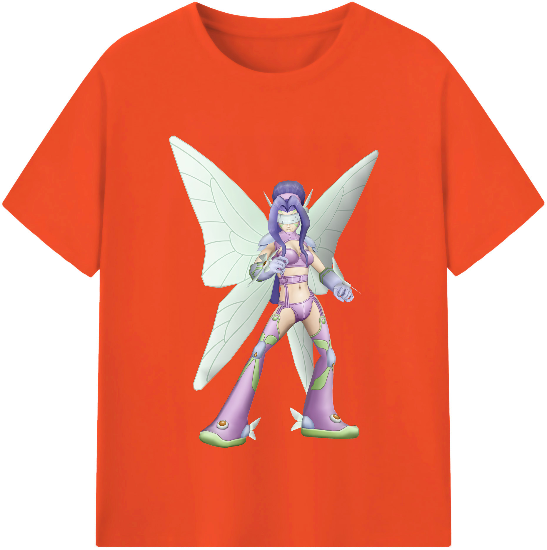 （画像用） Digimon デジタルモンスター/デジモン 綿100％半袖Tシャツ（フロントプリント）
