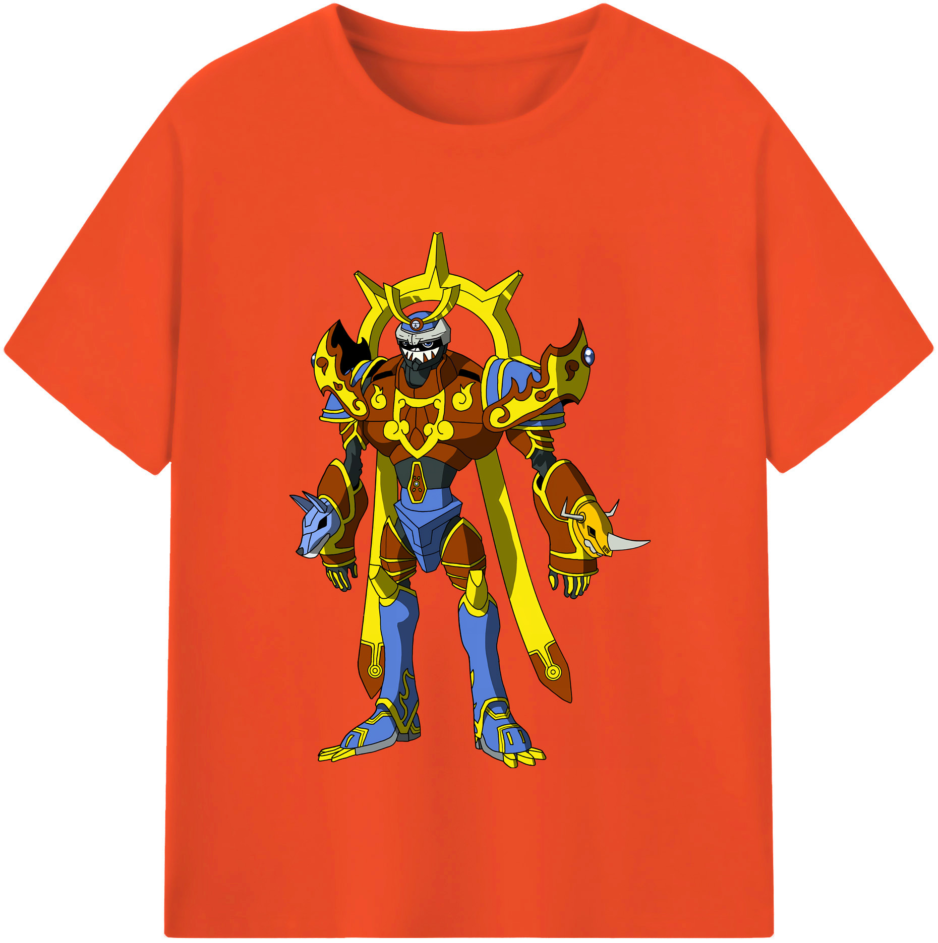 （画像用） Digimon デジタルモンスター/デジモン 綿100％半袖Tシャツ（フロントプリント）