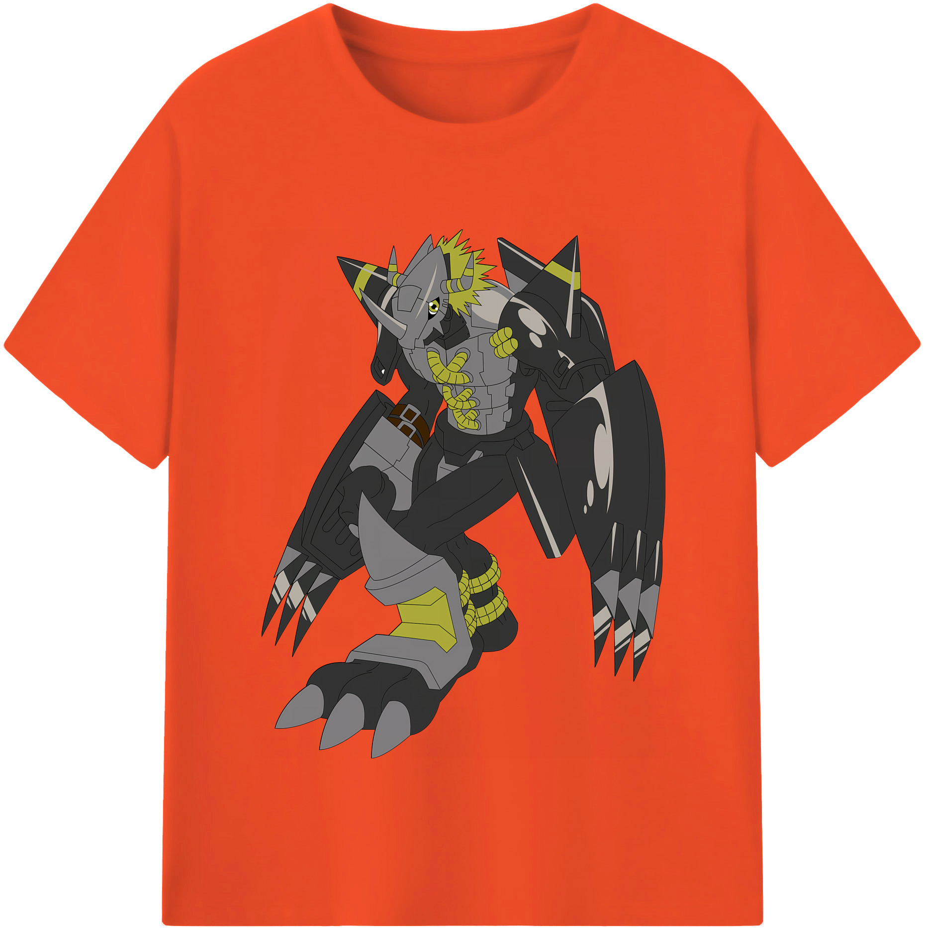 （画像用） Digimon デジタルモンスター/デジモン 綿100％半袖Tシャツ（フロントプリント）