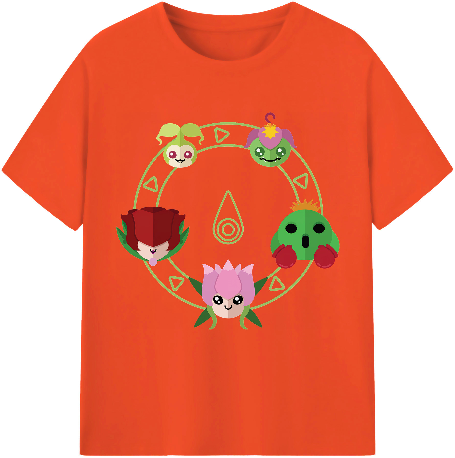 （画像用） Digimon デジタルモンスター/デジモン 綿100％半袖Tシャツ（フロントプリント）