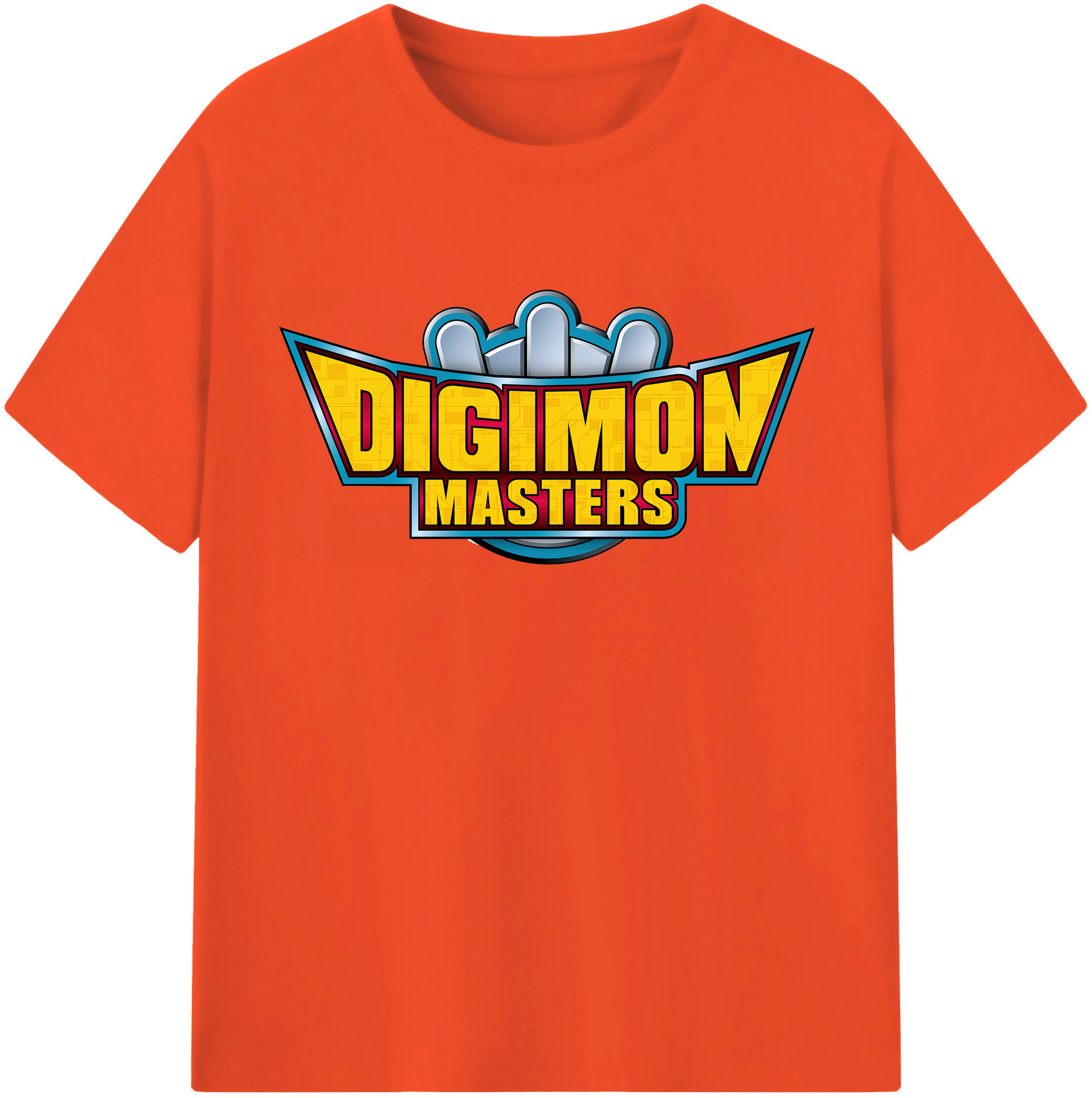 （画像用） Digimon デジタルモンスター/デジモン 綿100％半袖Tシャツ（フロントプリント）