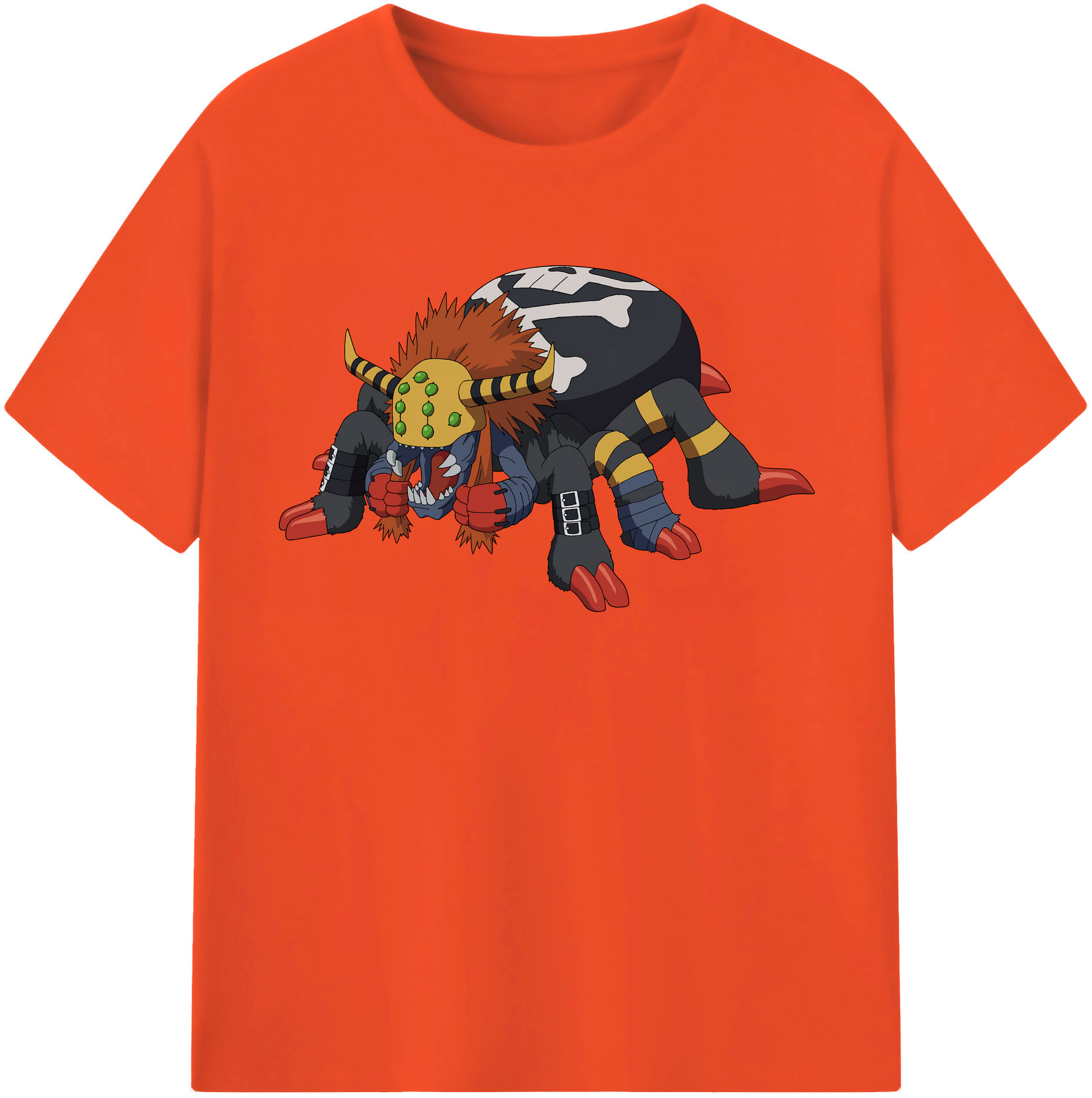 （画像用） Digimon デジタルモンスター/デジモン 綿100％半袖Tシャツ（フロントプリント）