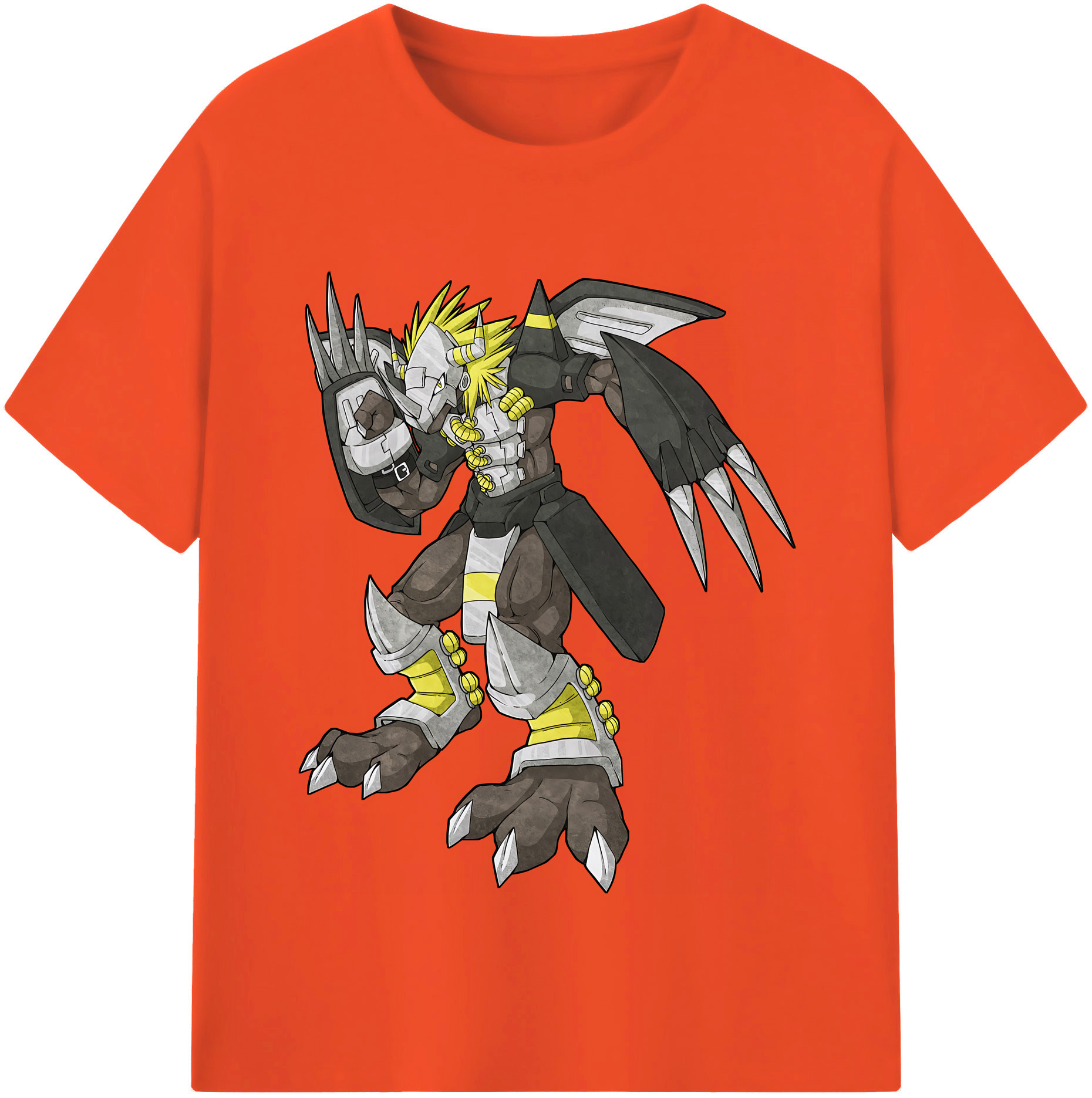（画像用） Digimon デジタルモンスター/デジモン 綿100％半袖Tシャツ（フロントプリント）
