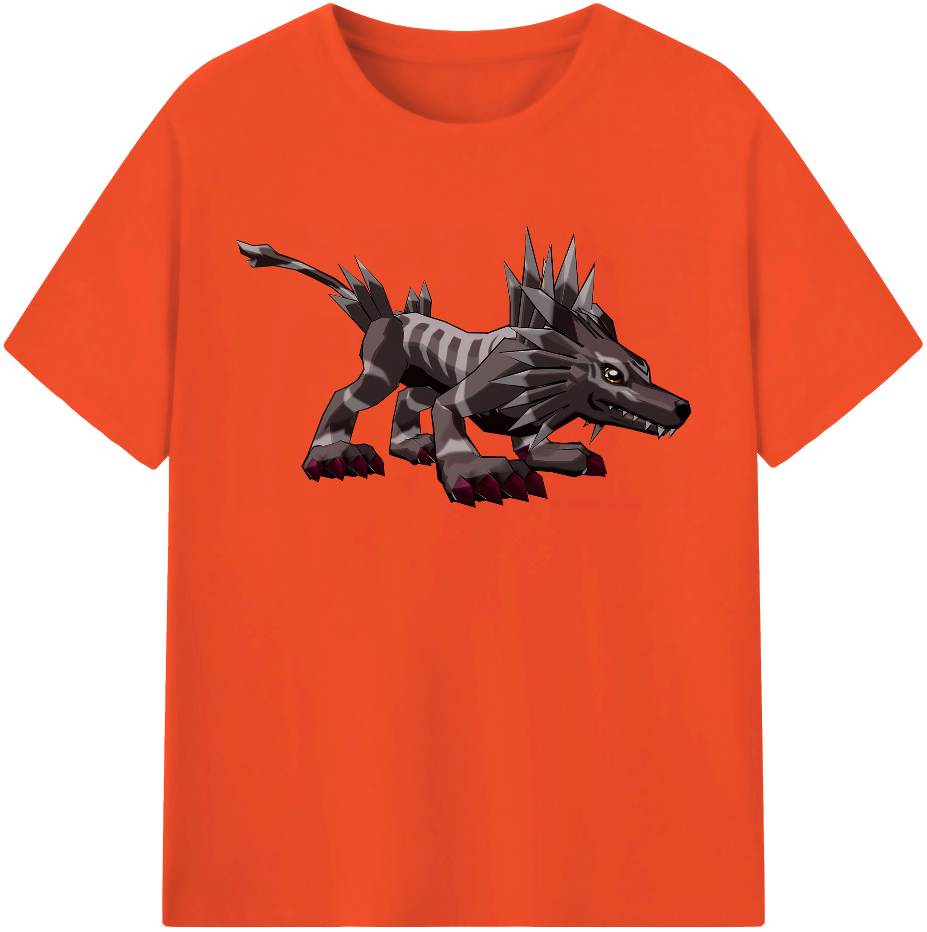 （画像用） Digimon デジタルモンスター/デジモン 綿100％半袖Tシャツ（フロントプリント）