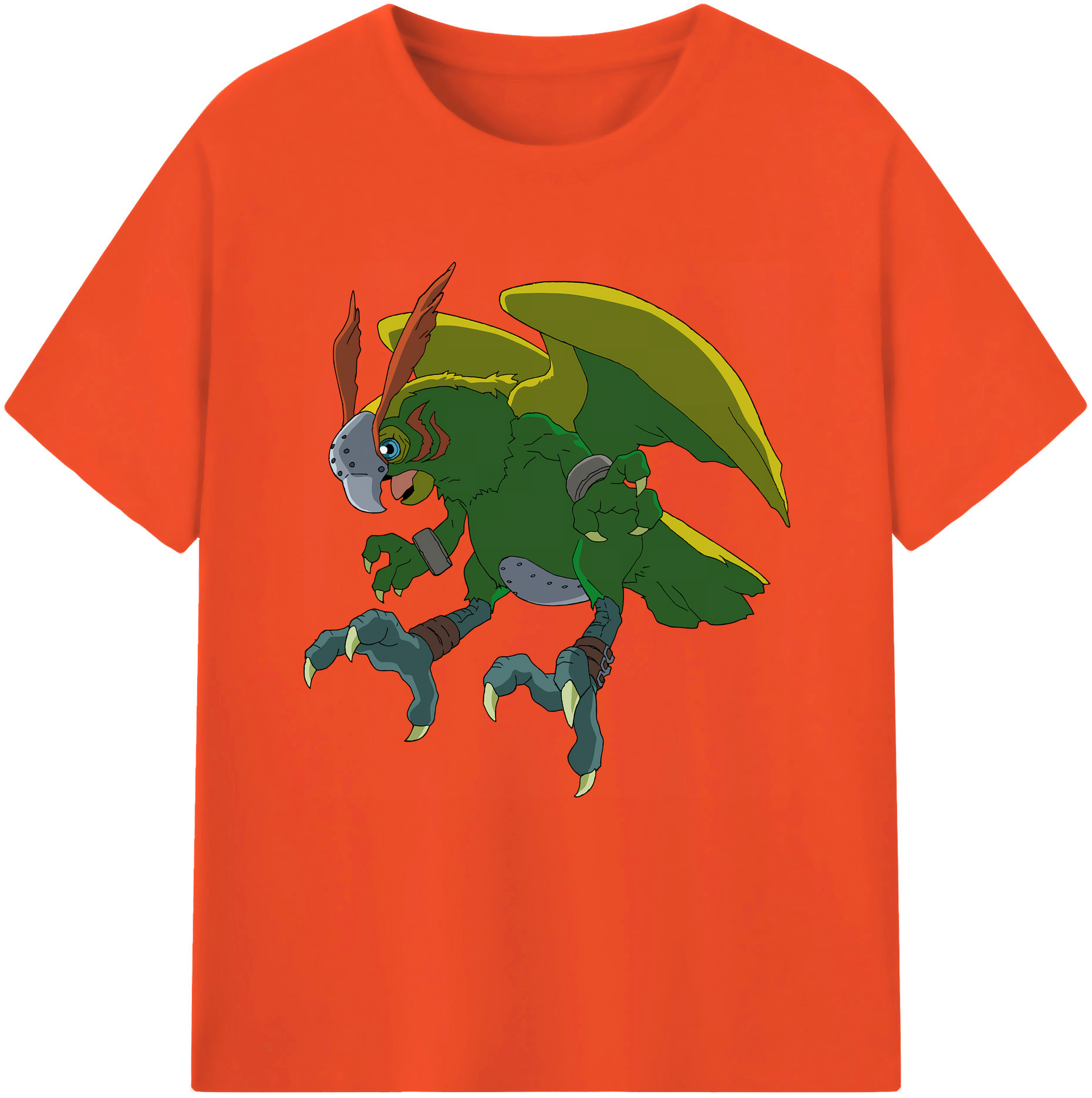 （画像用） Digimon デジタルモンスター/デジモン 綿100％半袖Tシャツ（フロントプリント）
