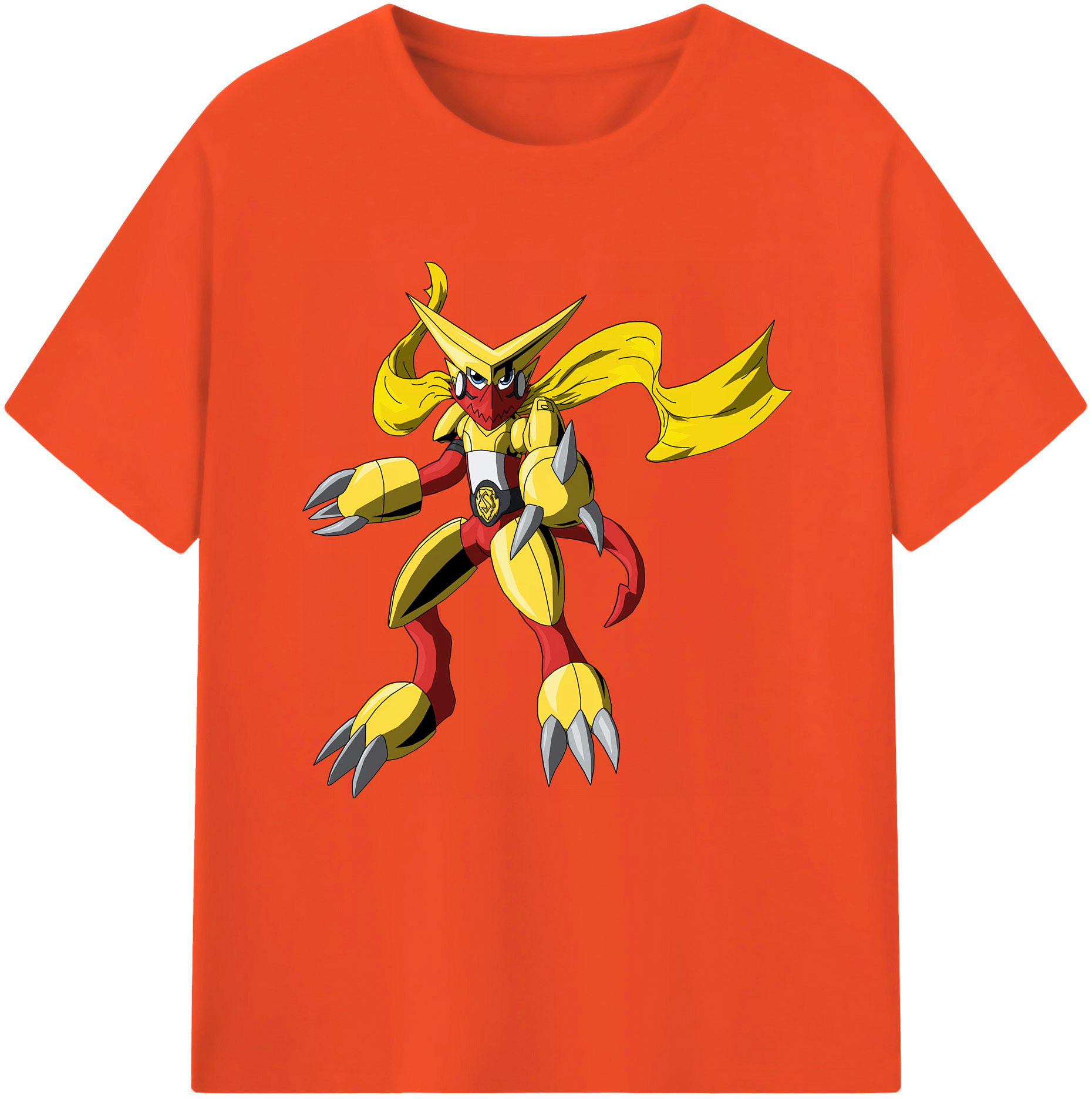 （画像用） Digimon デジタルモンスター/デジモン 綿100％半袖Tシャツ（フロントプリント）