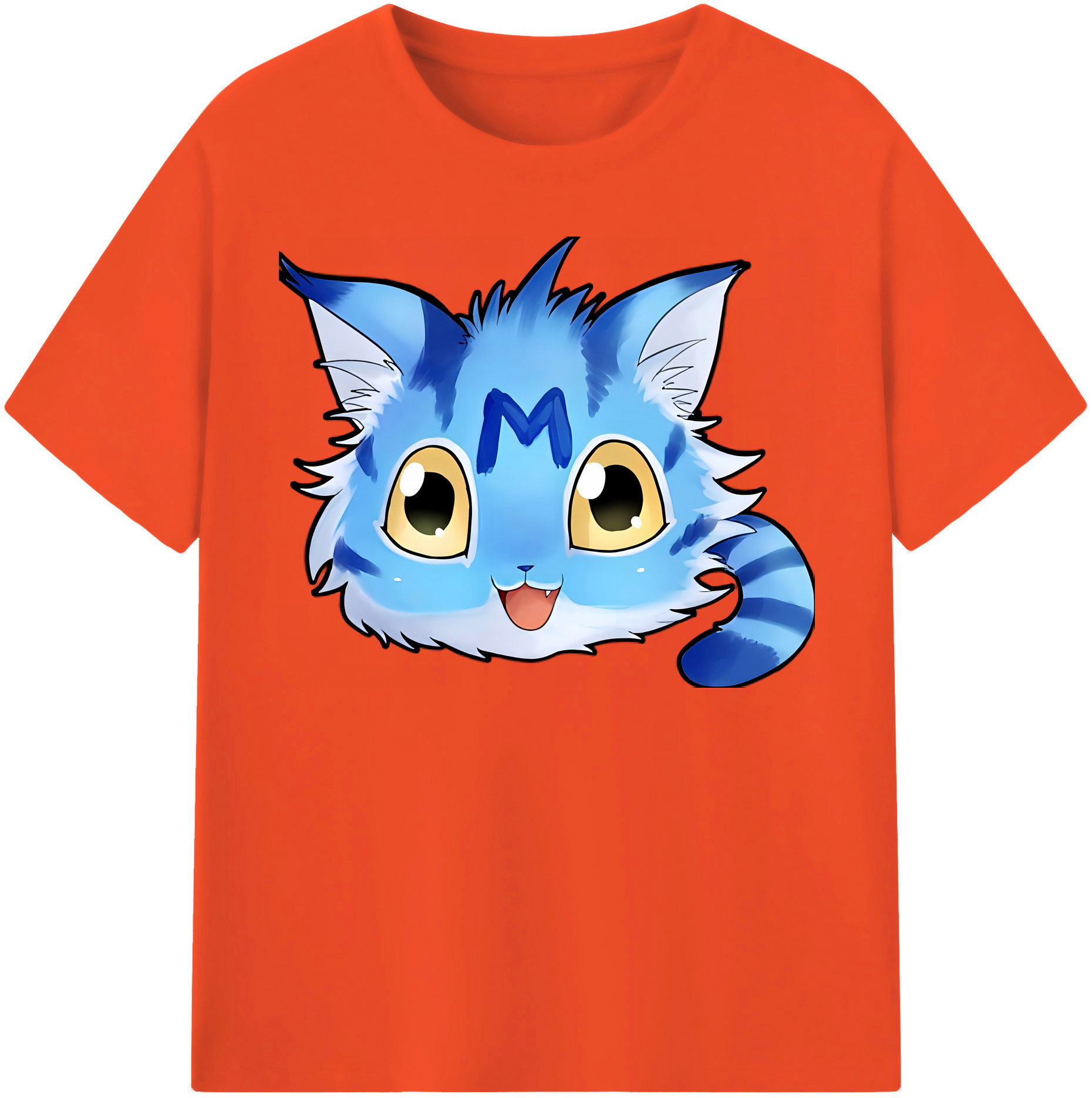 （画像用） Digimon デジタルモンスター/デジモン 綿100％半袖Tシャツ（フロントプリント）