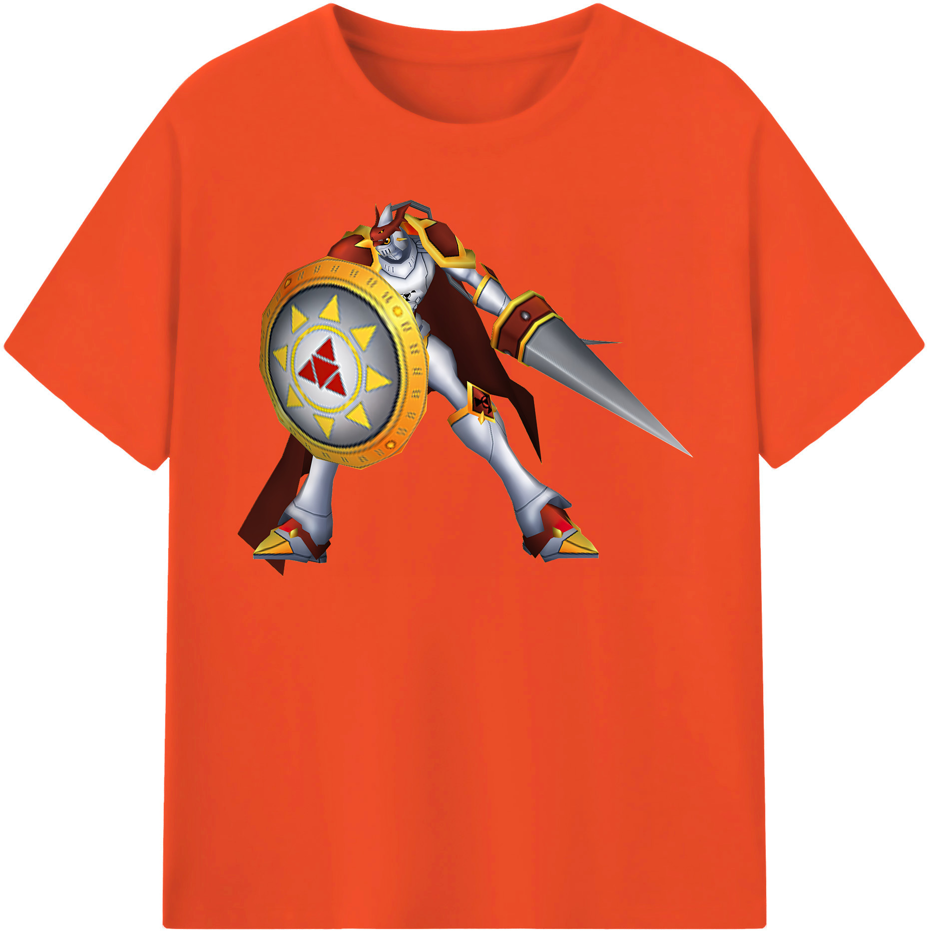 （画像用） Digimon デジタルモンスター/デジモン 綿100％半袖Tシャツ（フロントプリント）