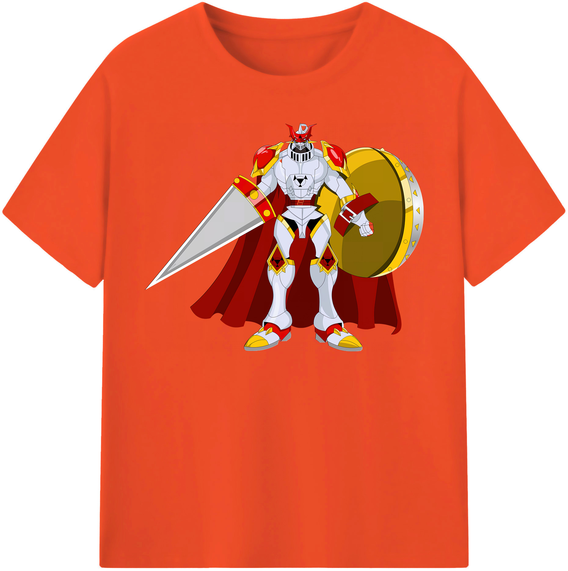 （画像用） Digimon デジタルモンスター/デジモン 綿100％半袖Tシャツ（フロントプリント）