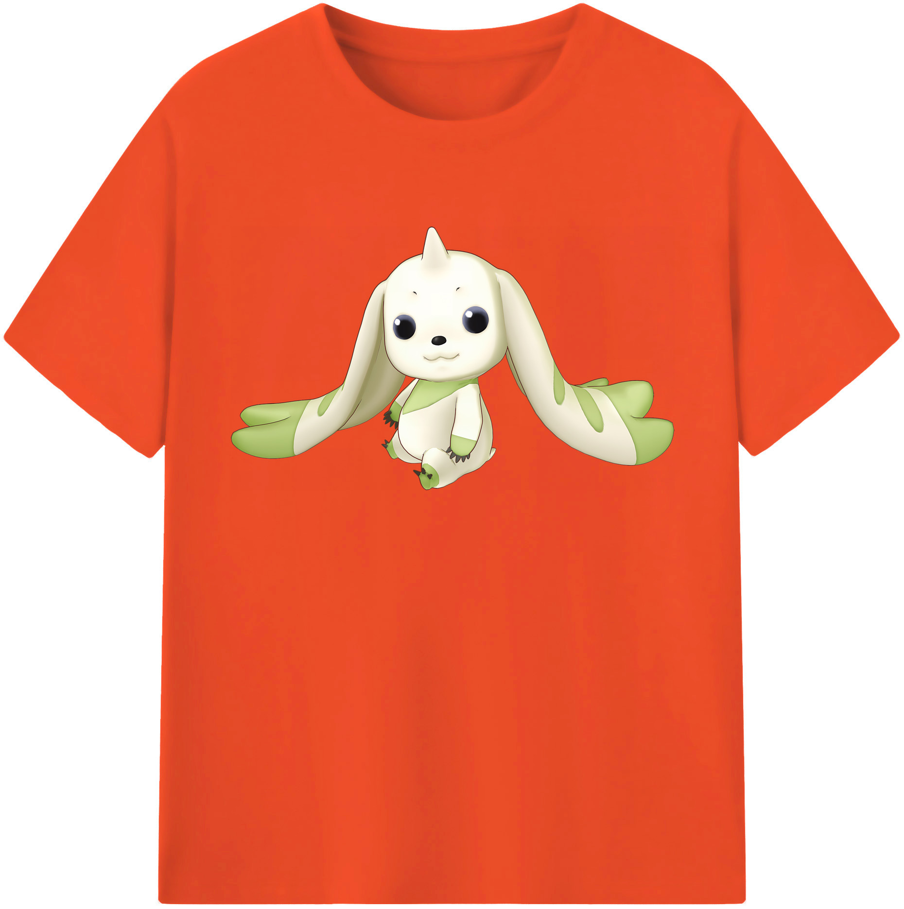 （画像用） Digimon デジタルモンスター/デジモン 綿100％半袖Tシャツ（フロントプリント）