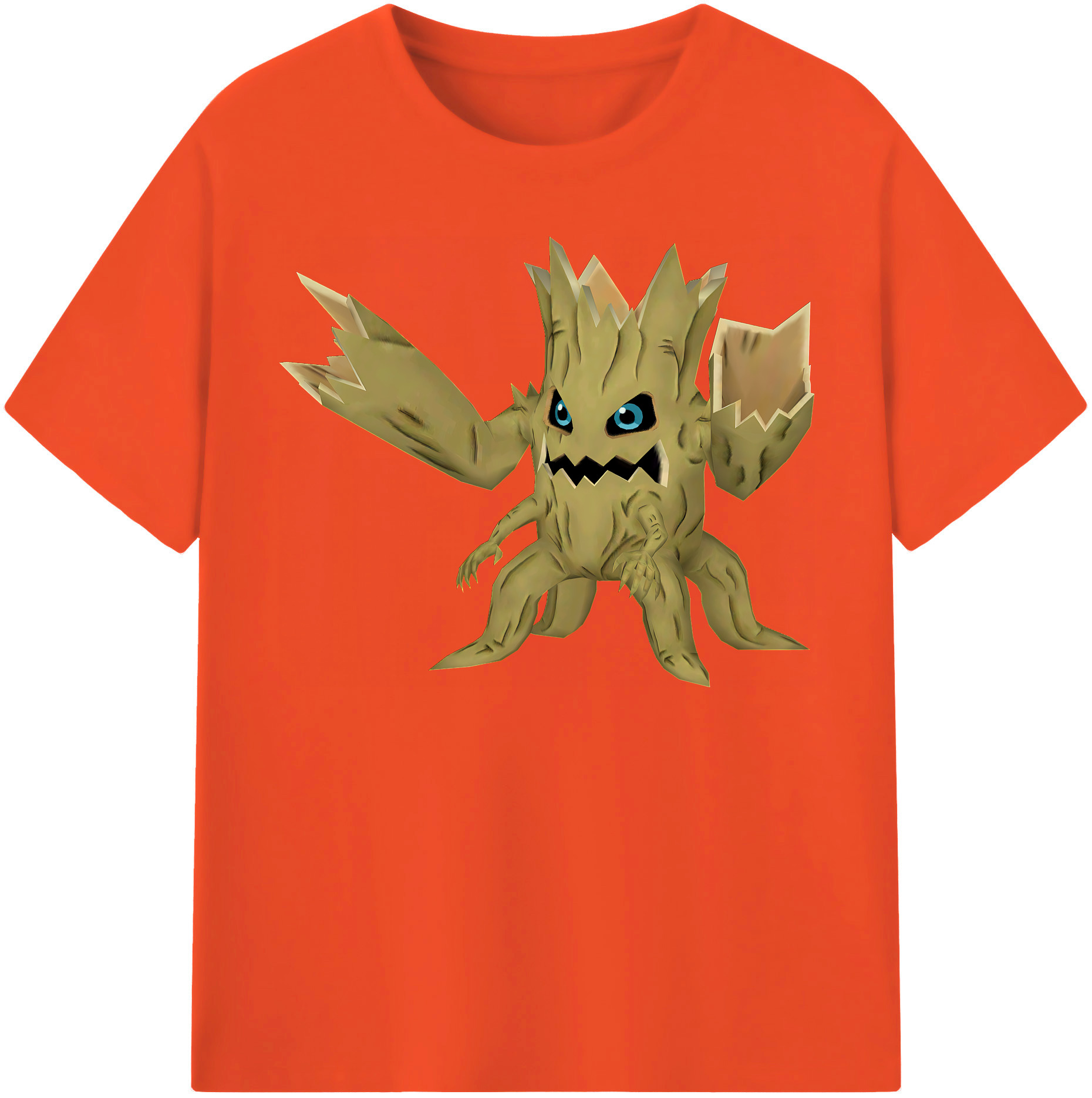 （画像用） Digimon デジタルモンスター/デジモン 綿100％半袖Tシャツ（フロントプリント）