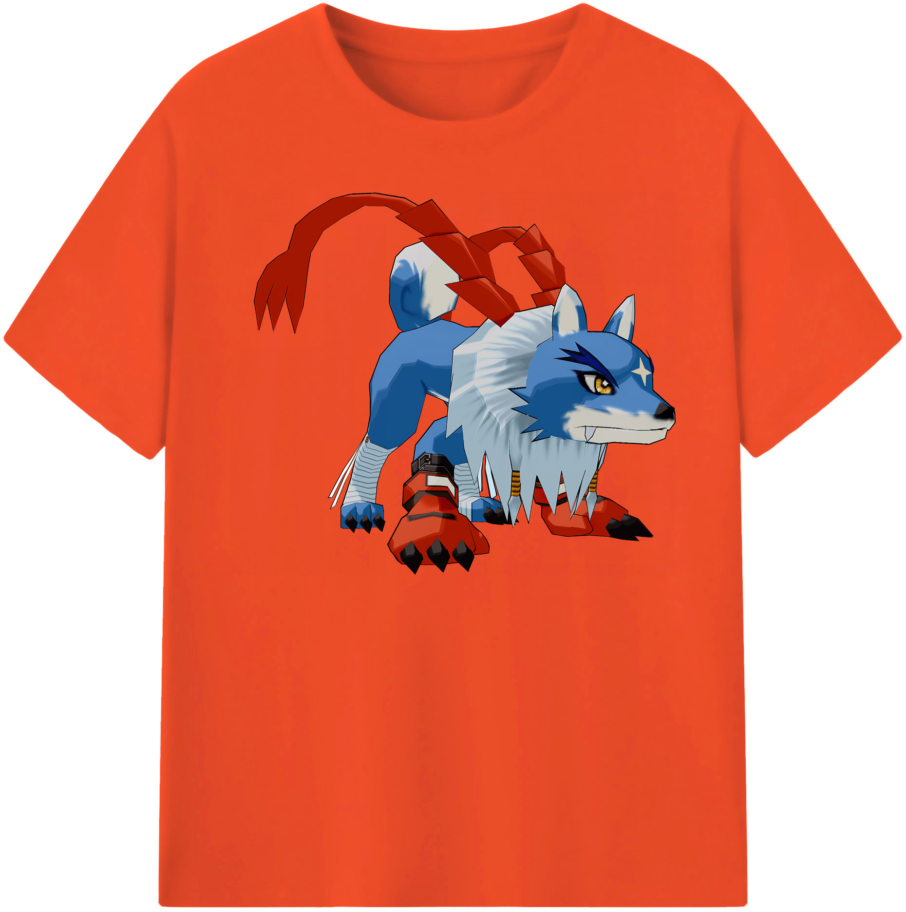（画像用） Digimon デジタルモンスター/デジモン 綿100％半袖Tシャツ（フロントプリント）