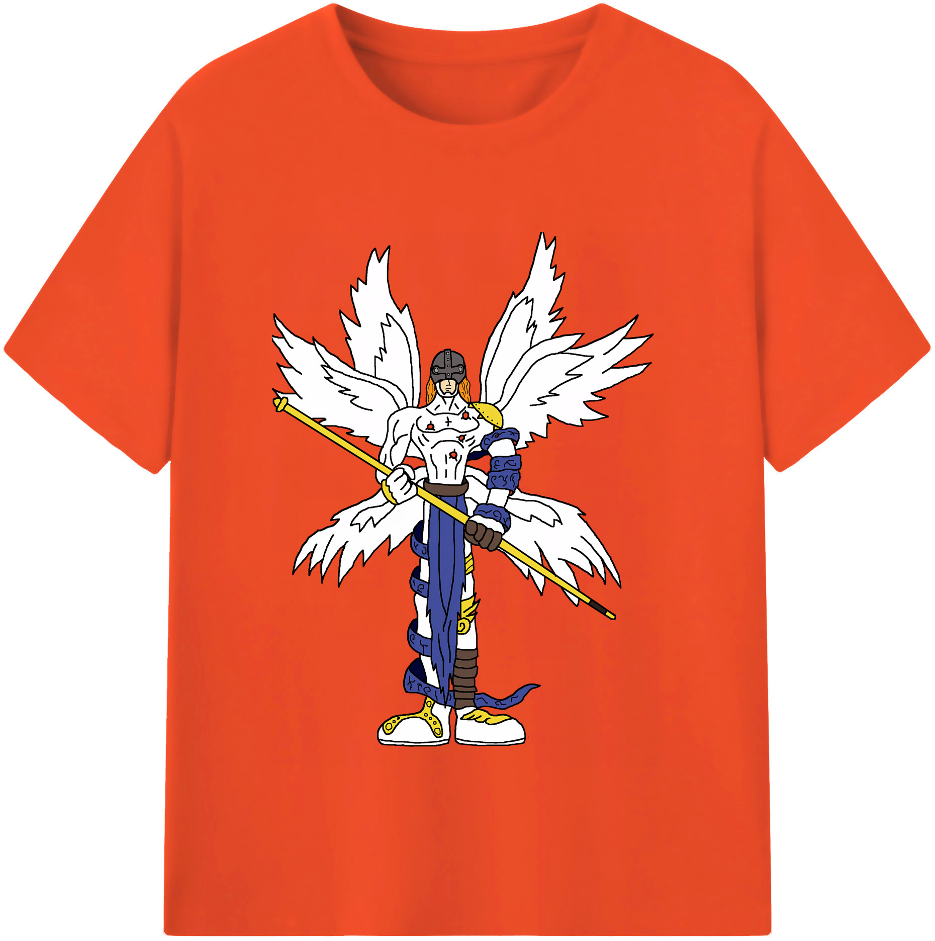 （画像用） Digimon デジタルモンスター/デジモン 綿100％半袖Tシャツ（フロントプリント）