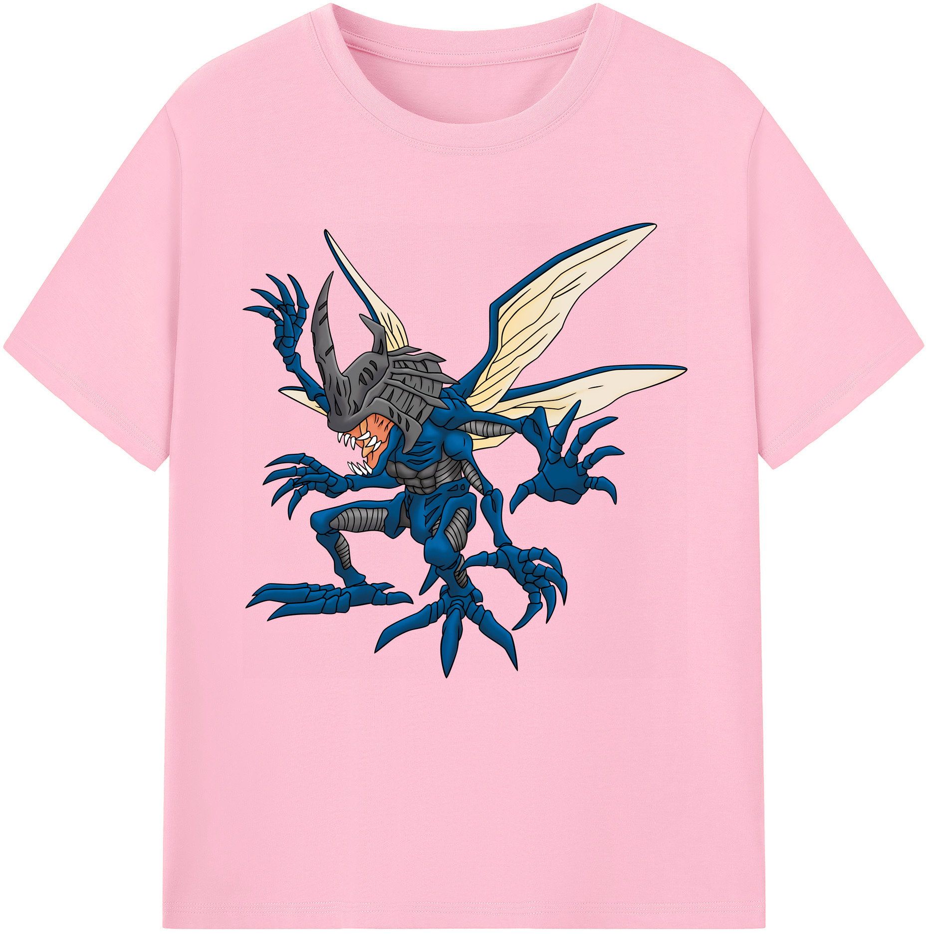 （画像用） Digimon デジタルモンスター/デジモン 綿100％半袖Tシャツ（フロントプリント）