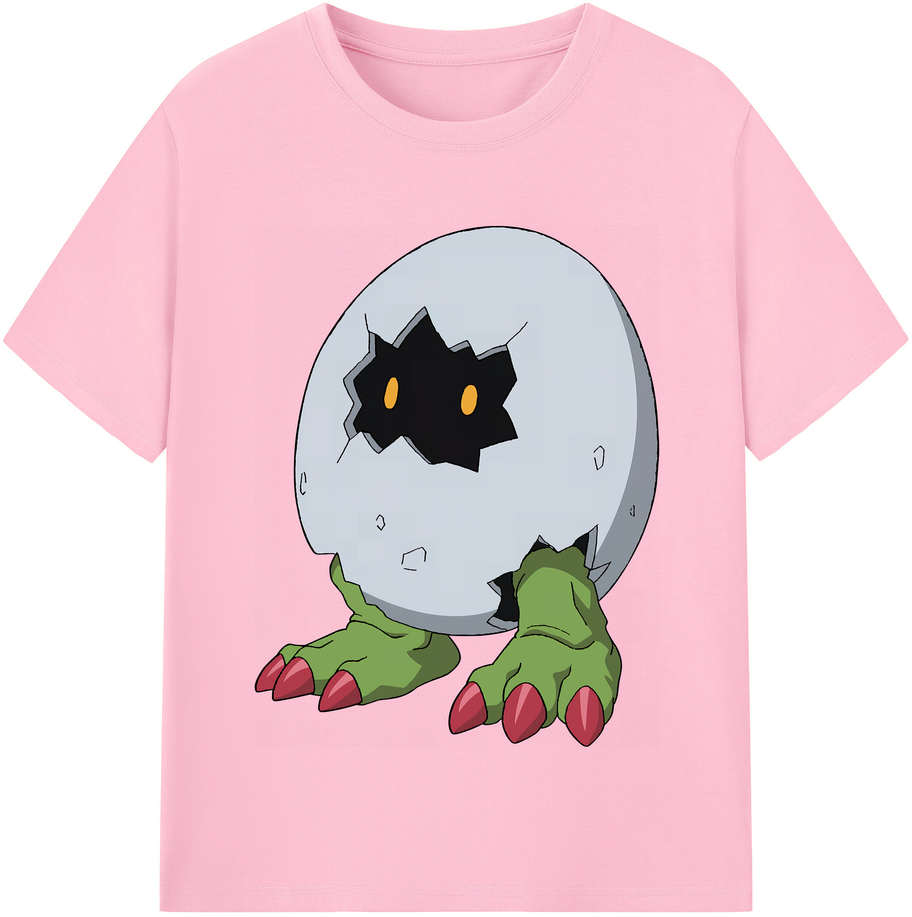 （画像用） Digimon デジタルモンスター/デジモン 綿100％半袖Tシャツ（フロントプリント）