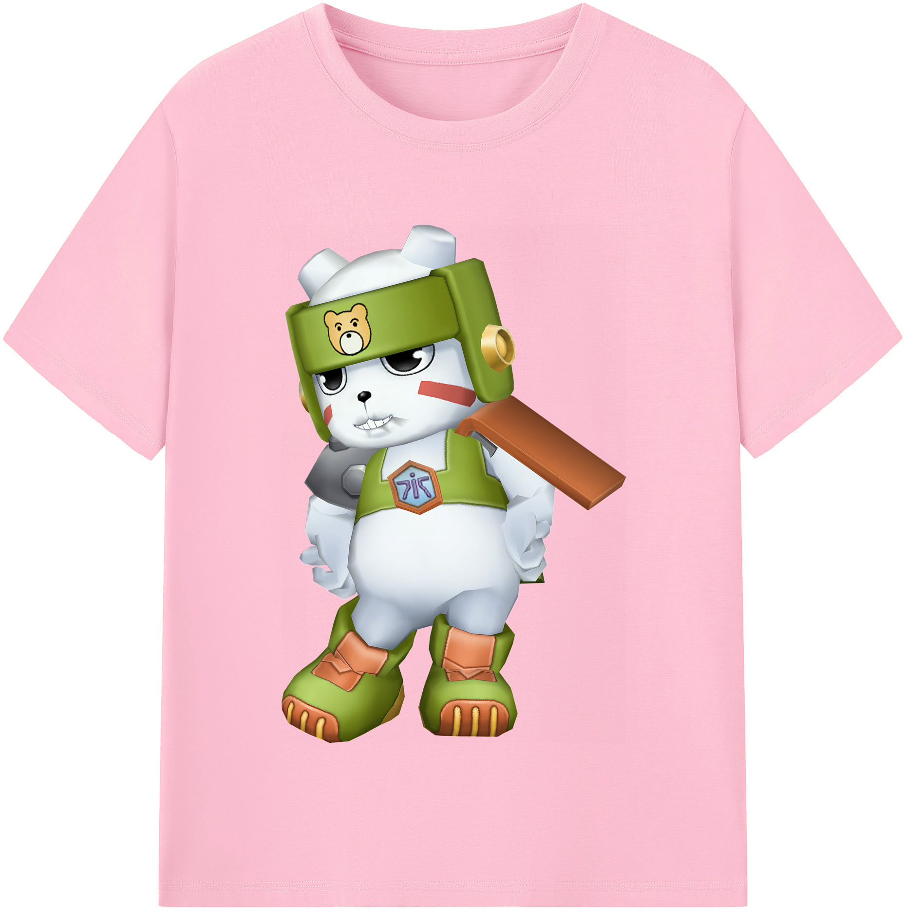（画像用） Digimon デジタルモンスター/デジモン 綿100％半袖Tシャツ（フロントプリント）