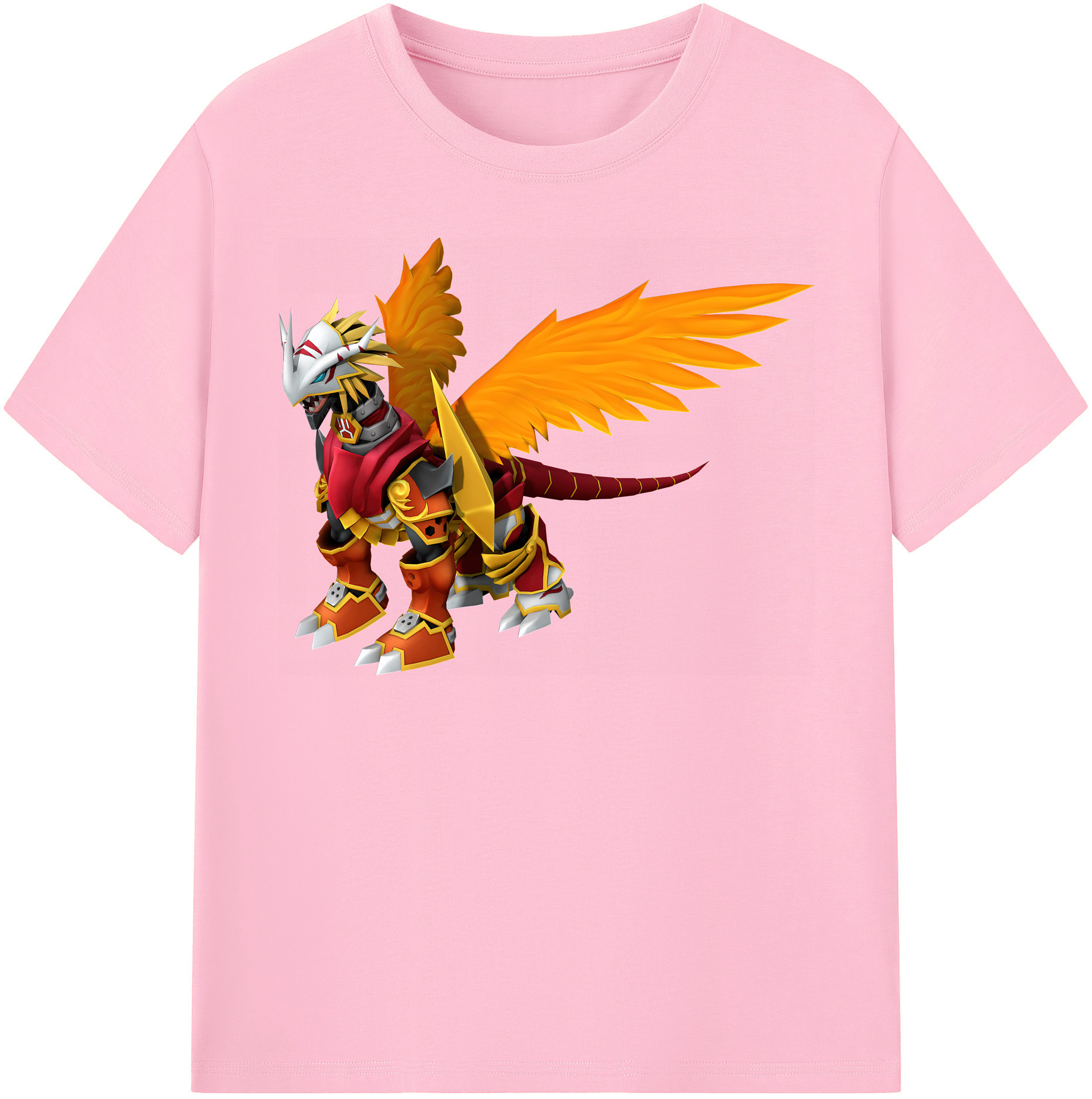 （画像用） Digimon デジタルモンスター/デジモン 綿100％半袖Tシャツ（フロントプリント）