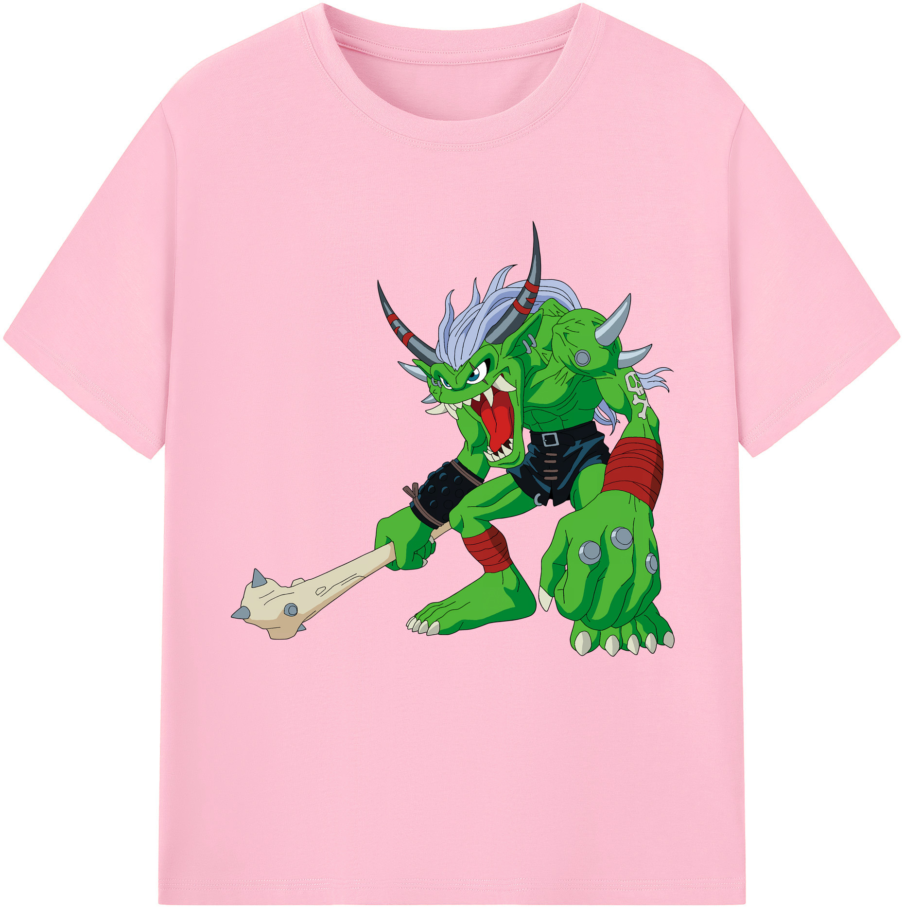 （画像用） Digimon デジタルモンスター/デジモン 綿100％半袖Tシャツ（フロントプリント）