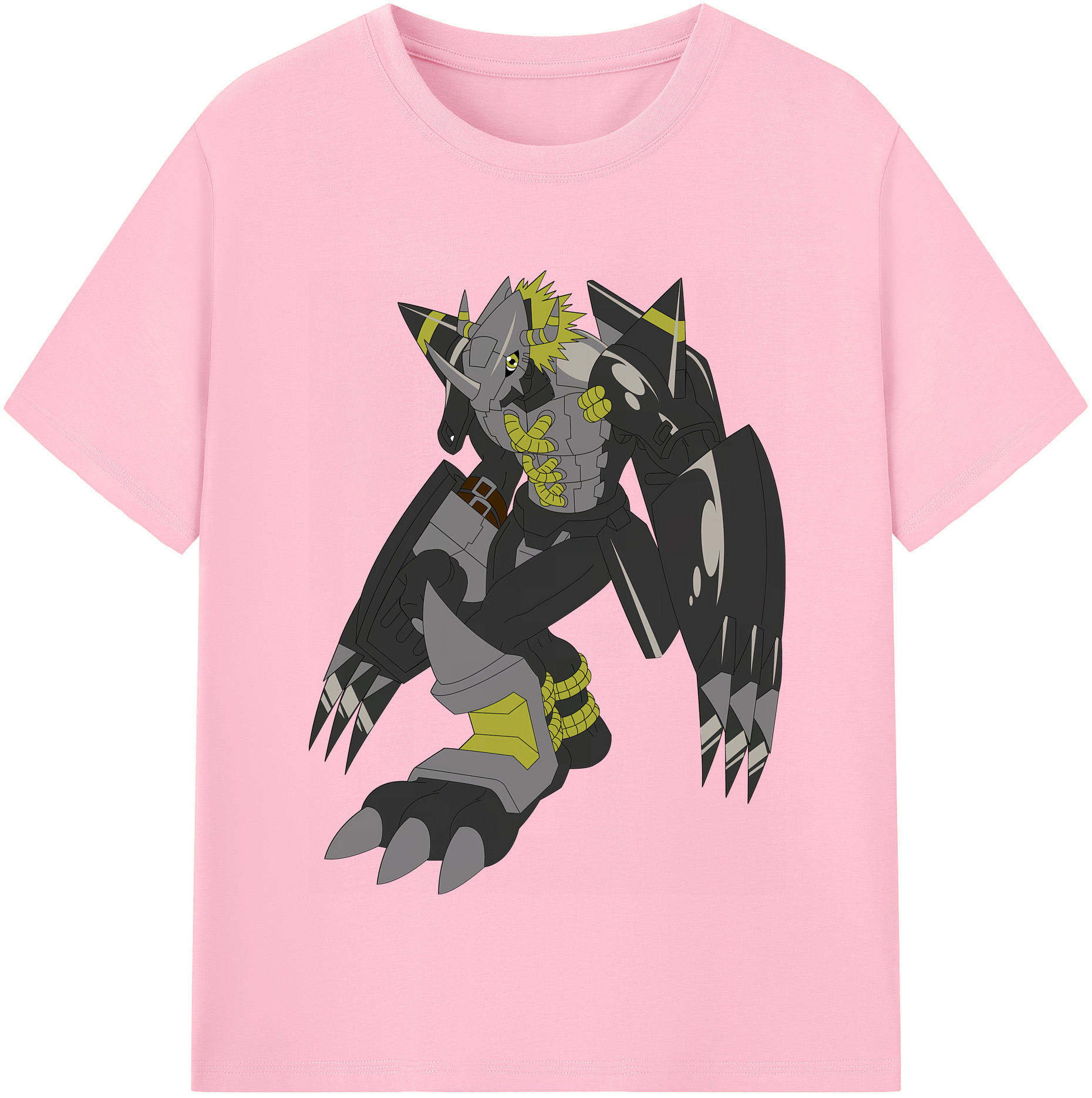 （画像用） Digimon デジタルモンスター/デジモン 綿100％半袖Tシャツ（フロントプリント）