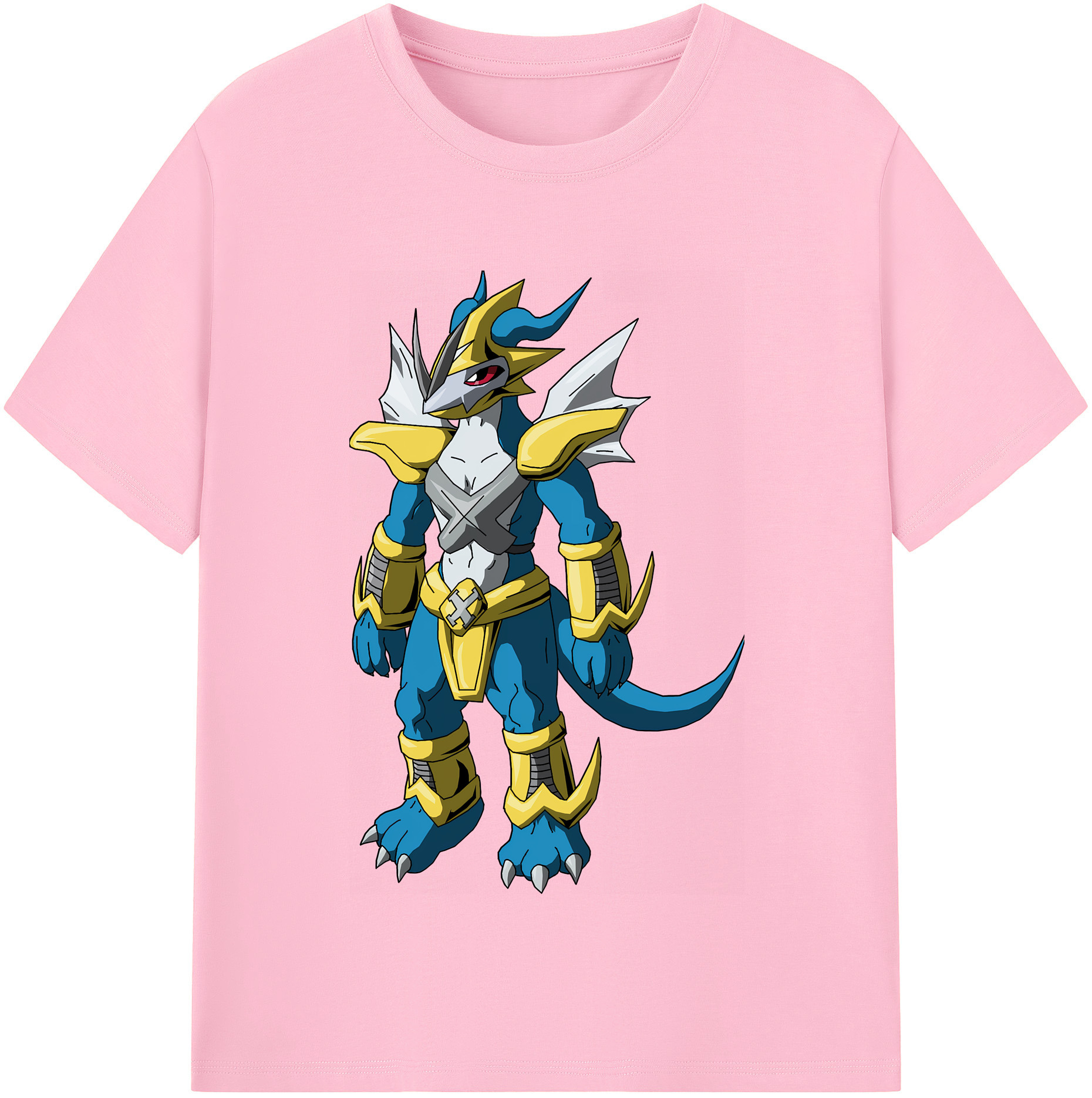 （画像用） Digimon デジタルモンスター/デジモン 綿100％半袖Tシャツ（フロントプリント）