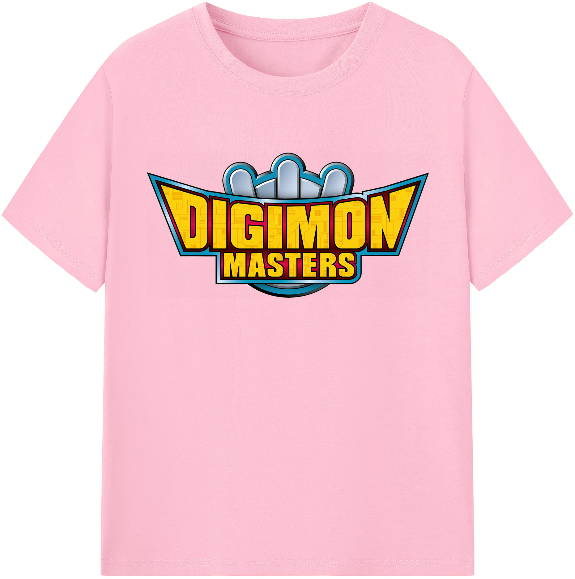 （画像用） Digimon デジタルモンスター/デジモン 綿100％半袖Tシャツ（フロントプリント）