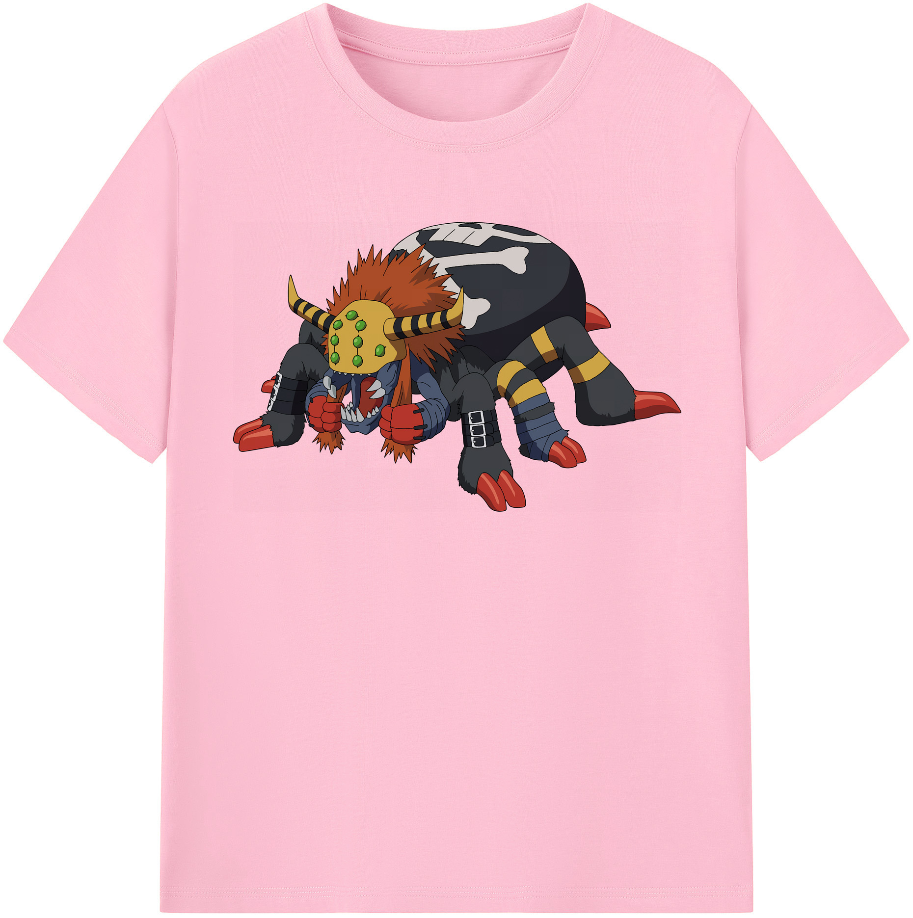 （画像用） Digimon デジタルモンスター/デジモン 綿100％半袖Tシャツ（フロントプリント）