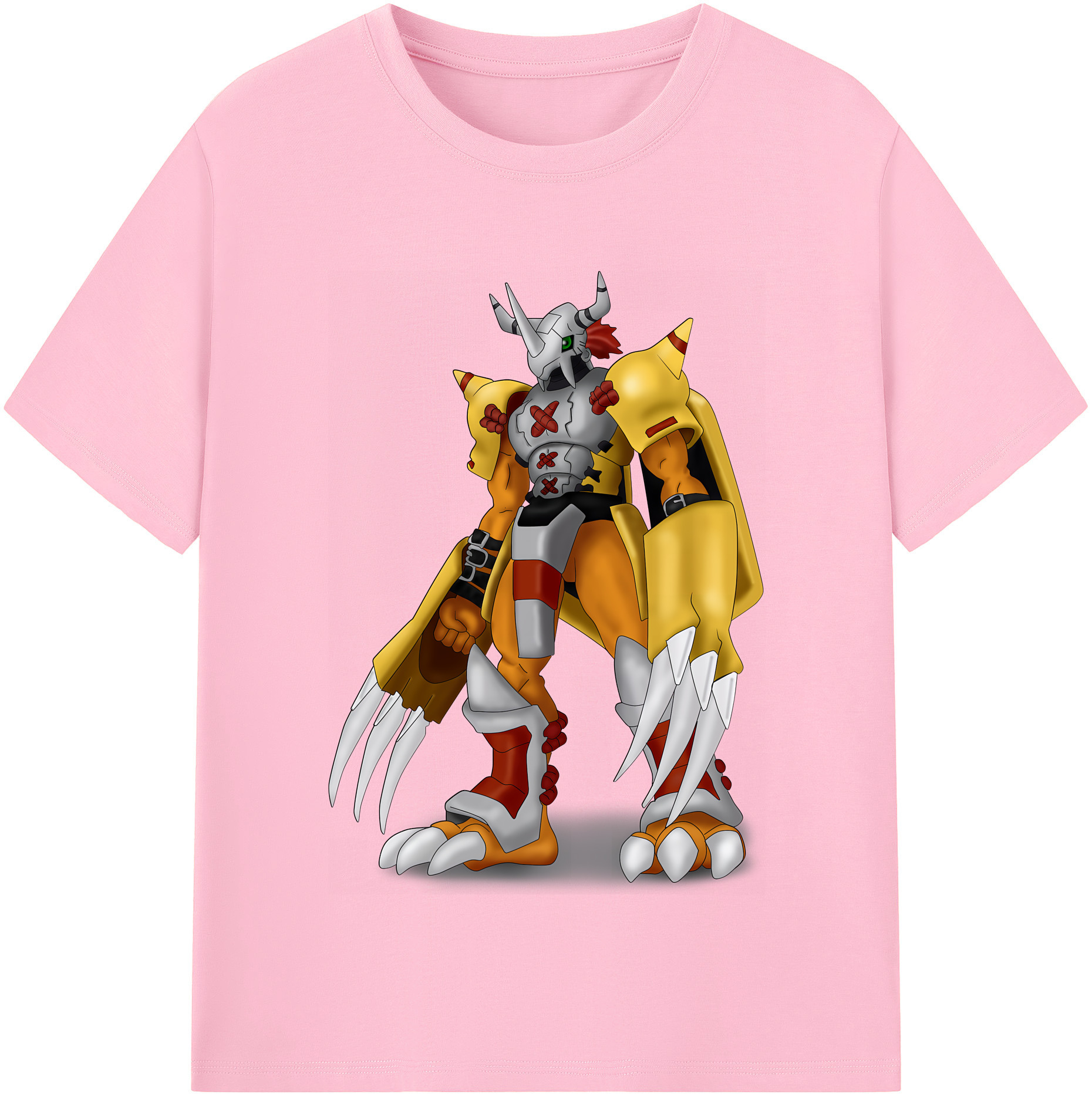 （画像用） Digimon デジタルモンスター/デジモン 綿100％半袖Tシャツ（フロントプリント）
