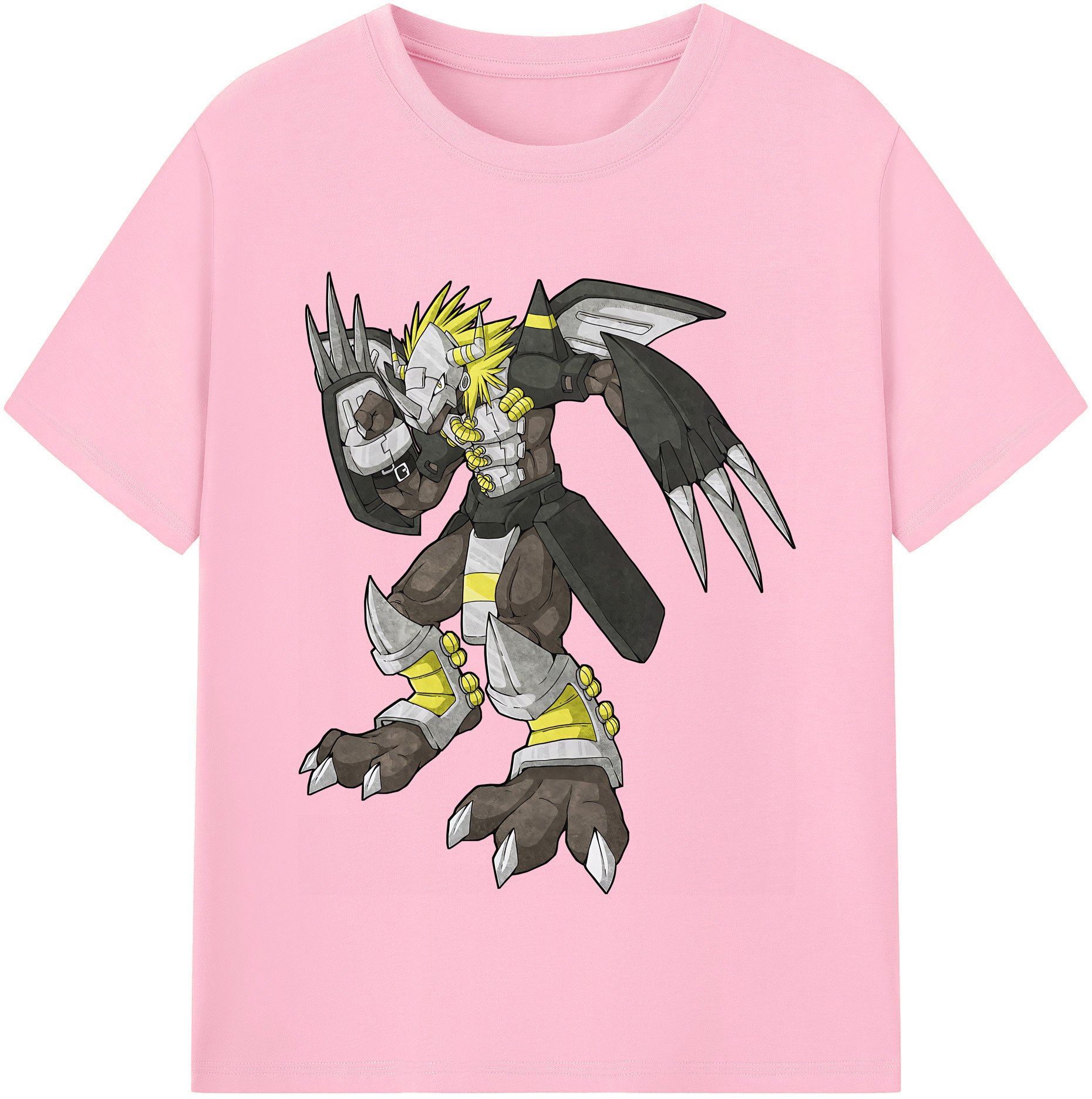 （画像用） Digimon デジタルモンスター/デジモン 綿100％半袖Tシャツ（フロントプリント）