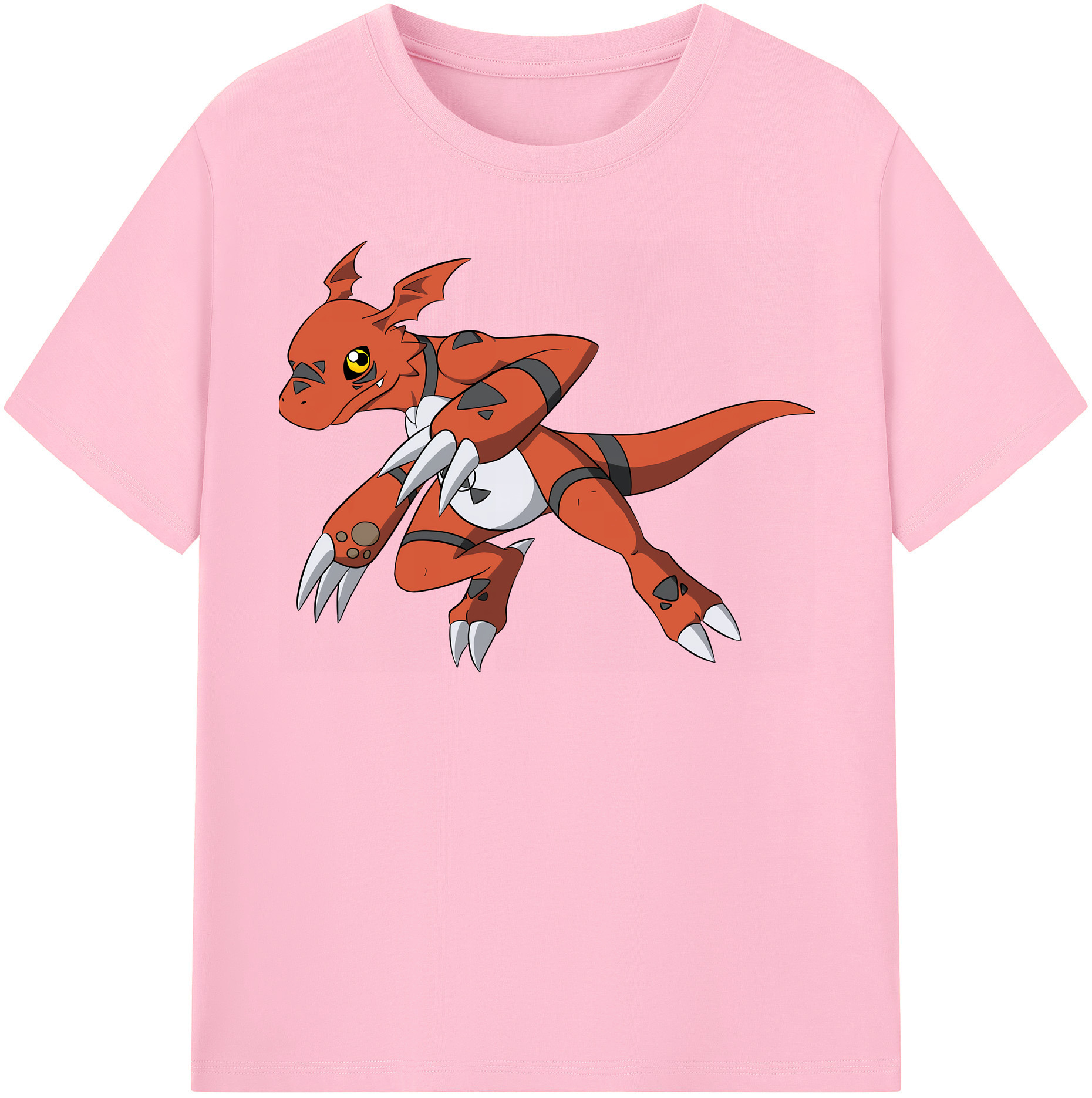 （画像用） Digimon デジタルモンスター/デジモン 綿100％半袖Tシャツ（フロントプリント）